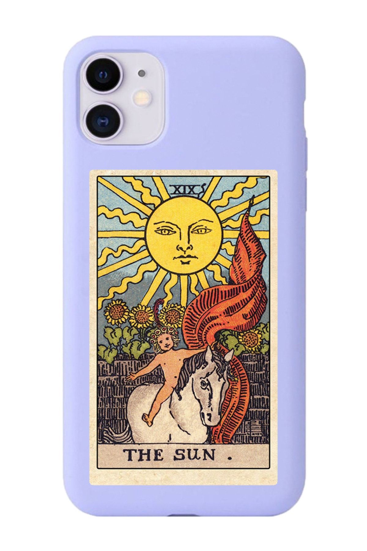 shoptocase Iphone 11 Lila Lansman The Sun Baskılı Telefon Kılıfı