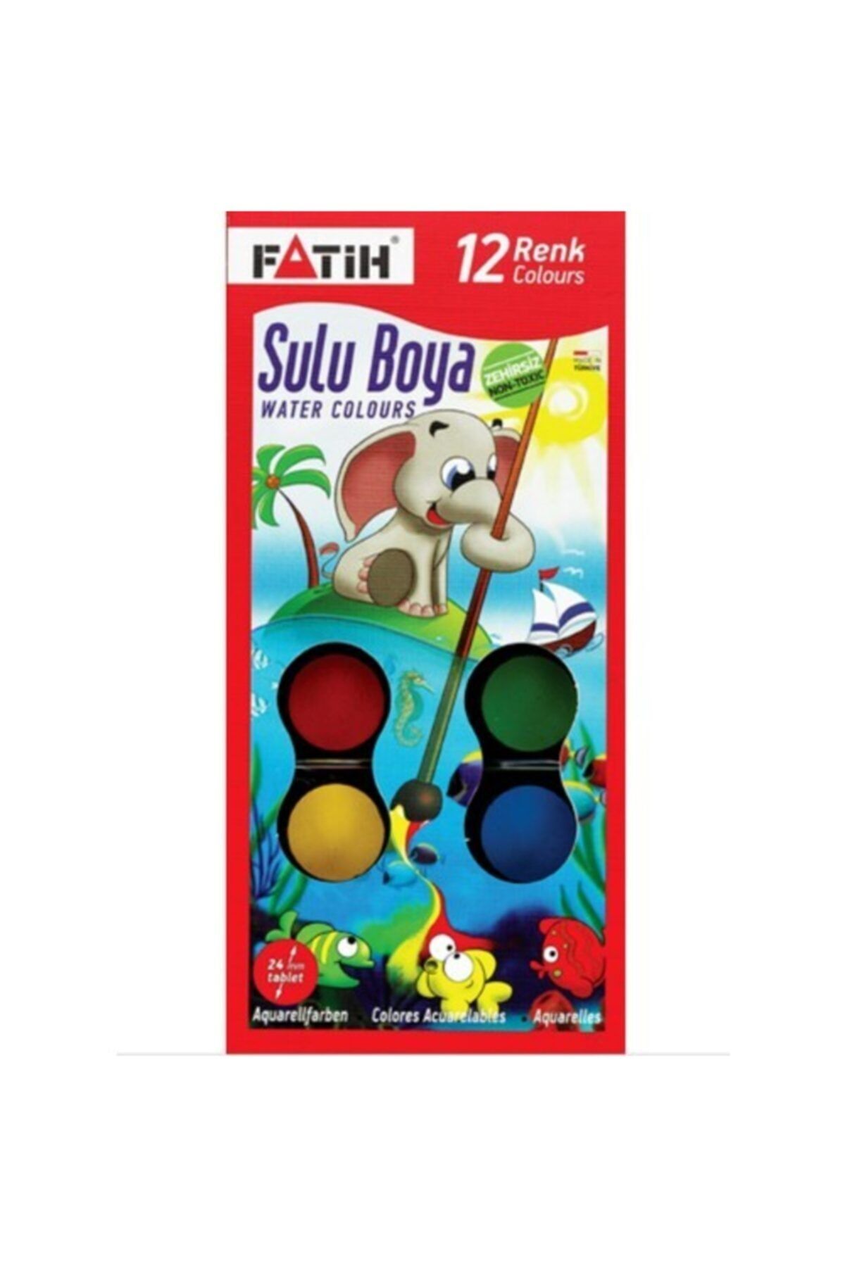 Fatih Sulu Boya 12 Renk S12