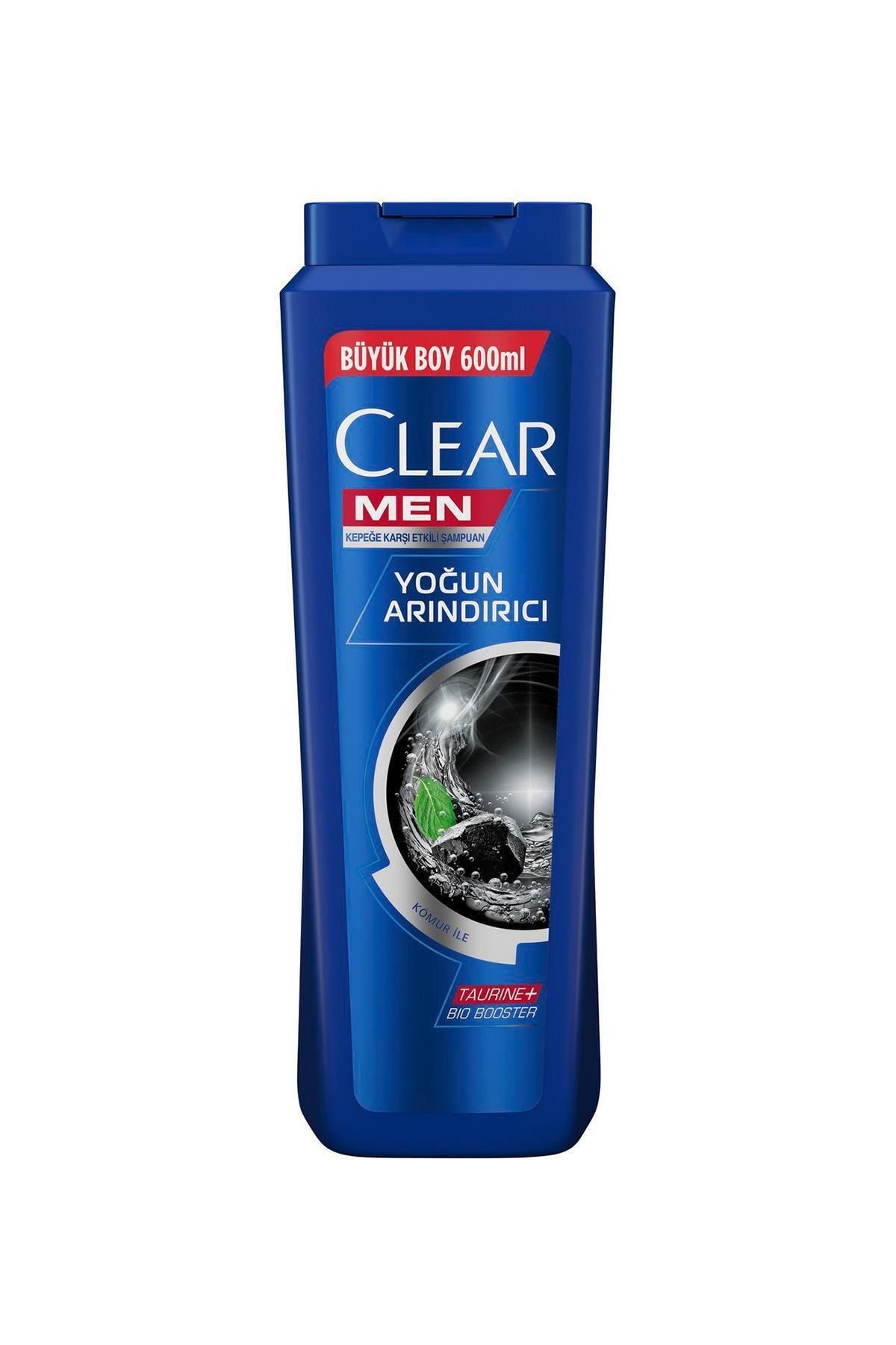 Clear Men Yoğun Arındırıcı Kömür Özlü Şampuan 600 ml
