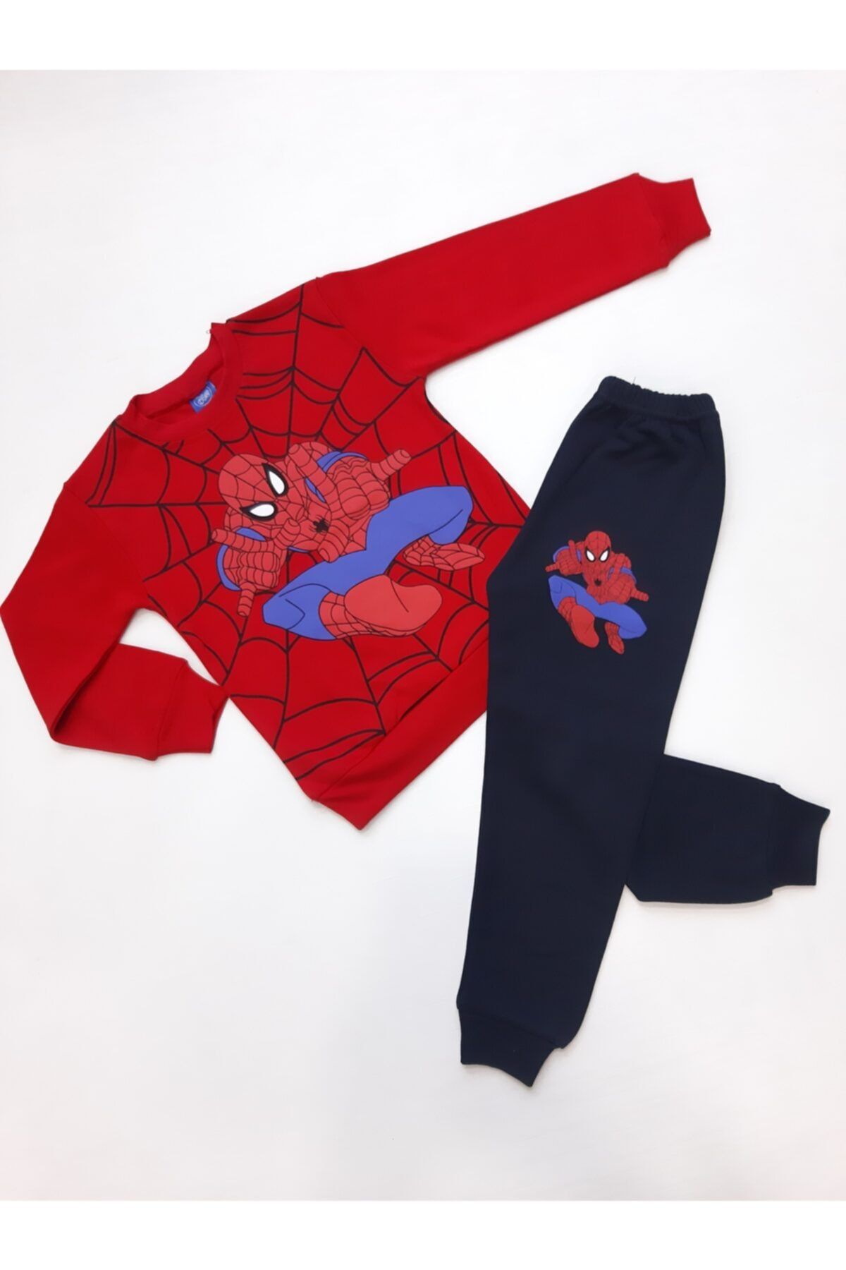 Genel Markalar Örümcek Adam Erkek Çocuk Pijama Takımı