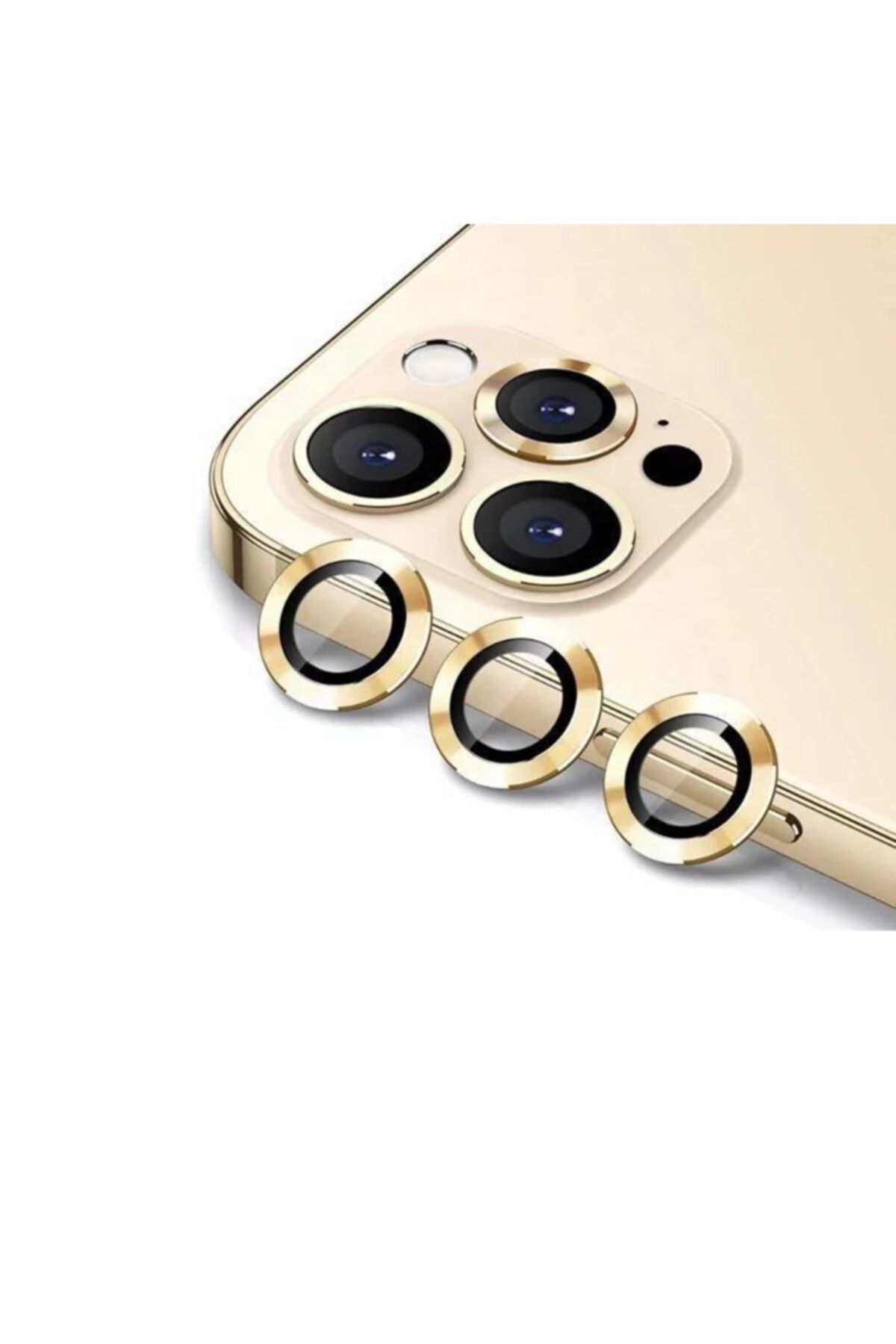 KılıfPark Iphone 12 Pro Profesyonel Kamera Koruyucu