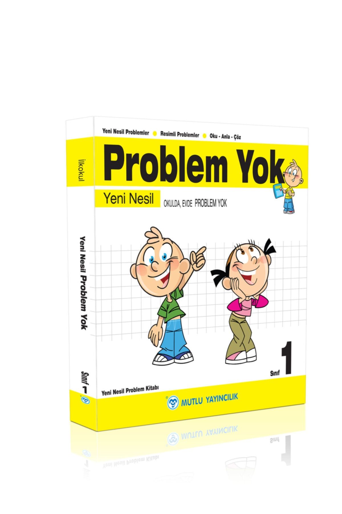 Mutlu Yayıncılık Mutlu Yayınları Yeni Nesil Problem Yok 1.sınıf (yeni Ürün)