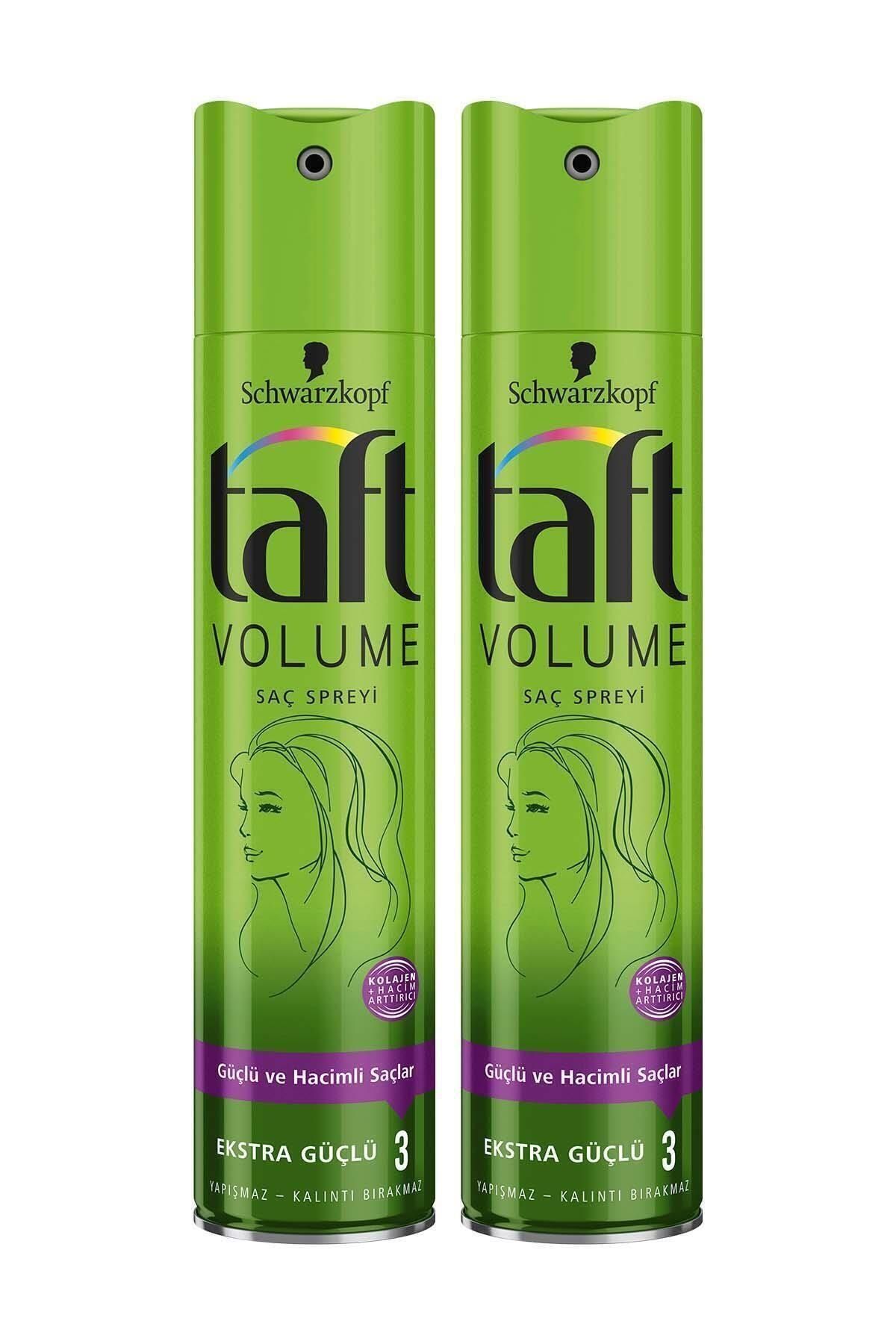 Taft Volumen ( Ekstra Hacim Veren ) Sprey 250 ml X 2 Adet