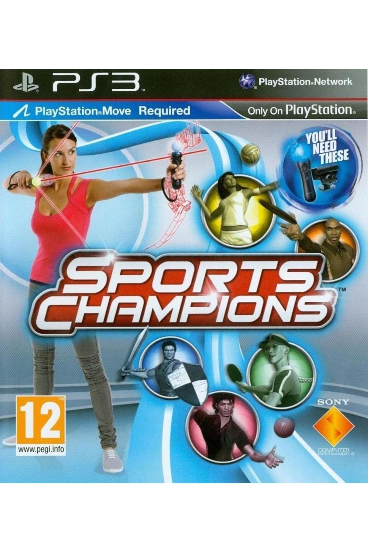 Sony Sports Champions Ps3 Oyun Plastation 3 Oyun Ps3 Move Oyunu