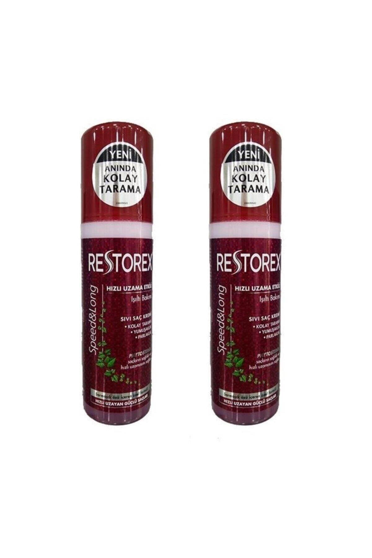 Restorex Sıvı Saç Kremi Sağlıklı Uzama Etkili 200 ml X 2 Adet