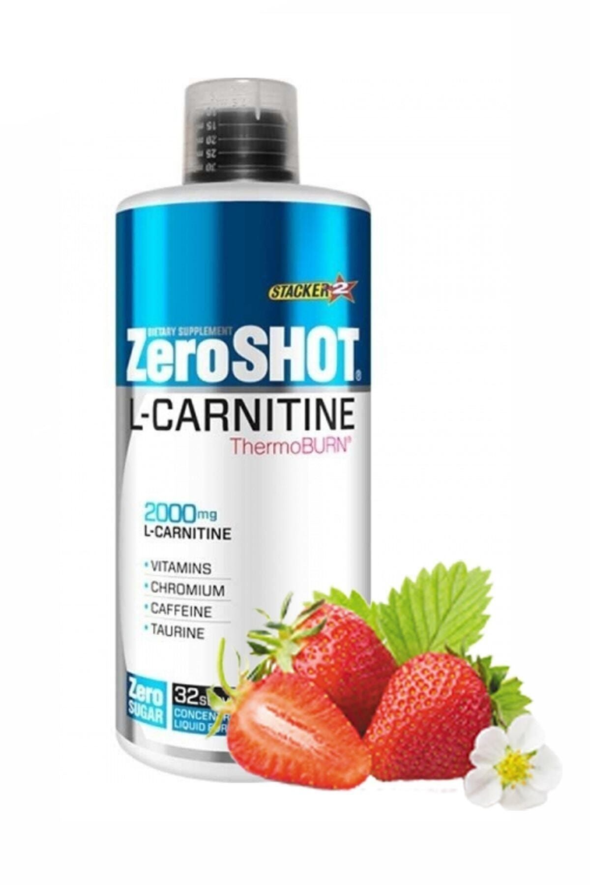 Zero Shot L-carnitine Thermo Burn 960 ml Çilek Aromalı Enerji Güç