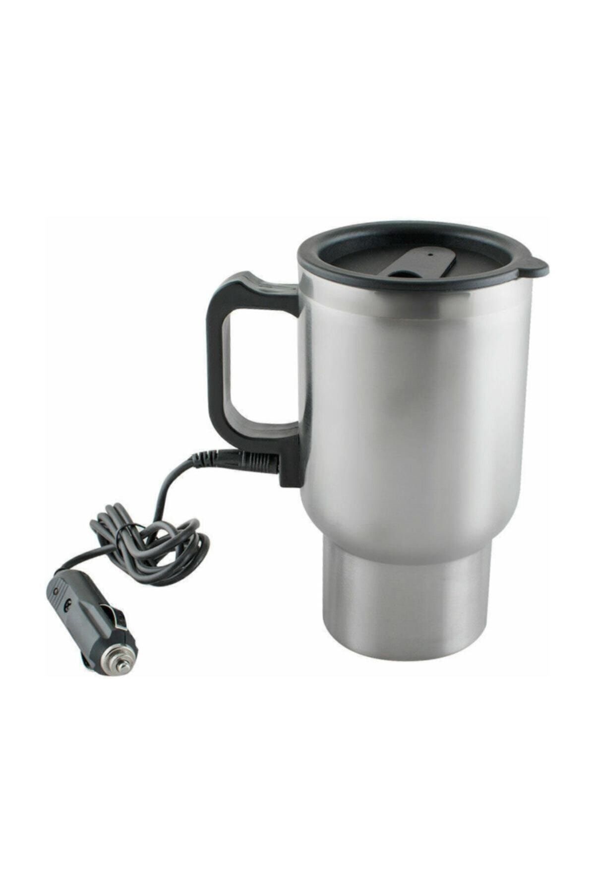 Genel Markalar Araç Içi Metal Çay Ve Kahve Makinası Su Isıtıcı Çay Kahve Bardağı Kettele 12 Volt
