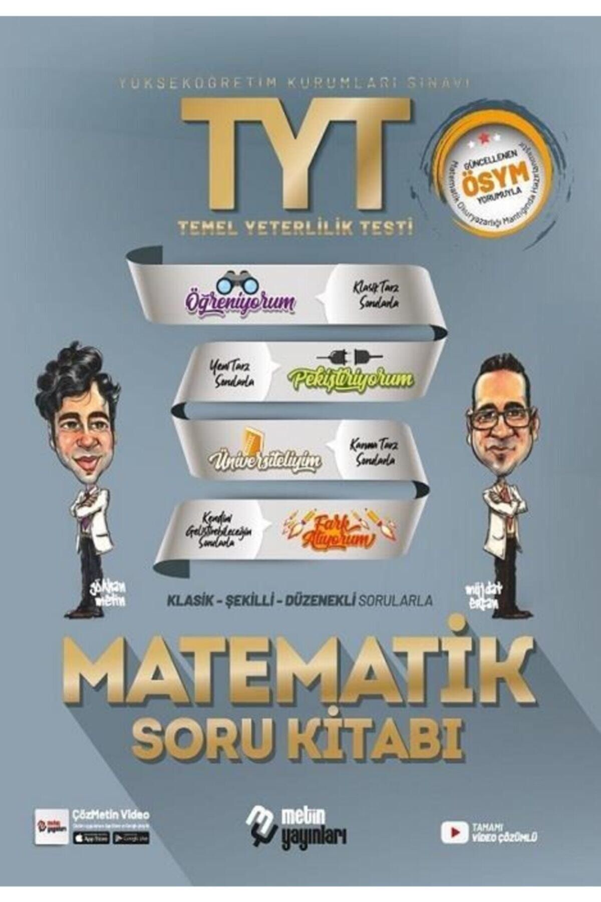 Metin Yayınları Tyt Matematik Soru Kitabı