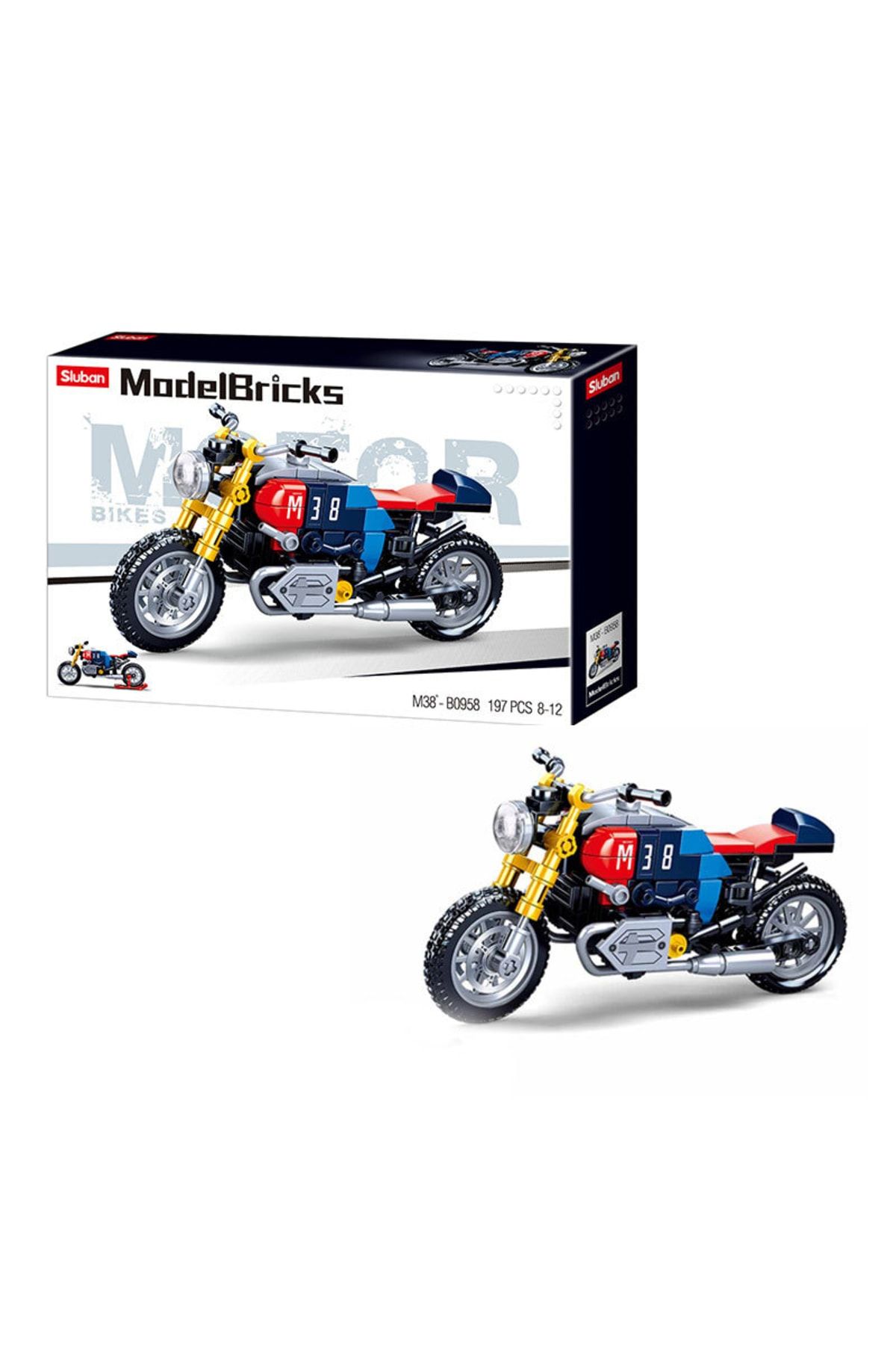 Sluban Model Bricks Motorsiklet 1016000170