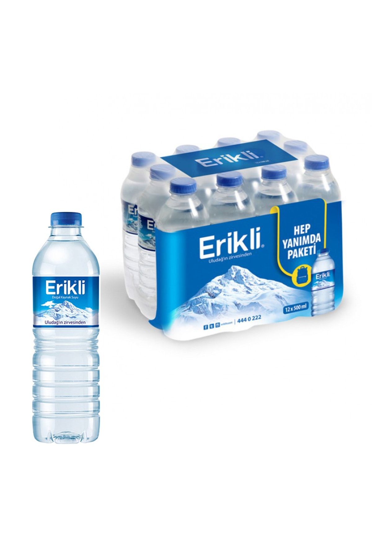 Erikli Su 500 Ml. 48'li Paket Su