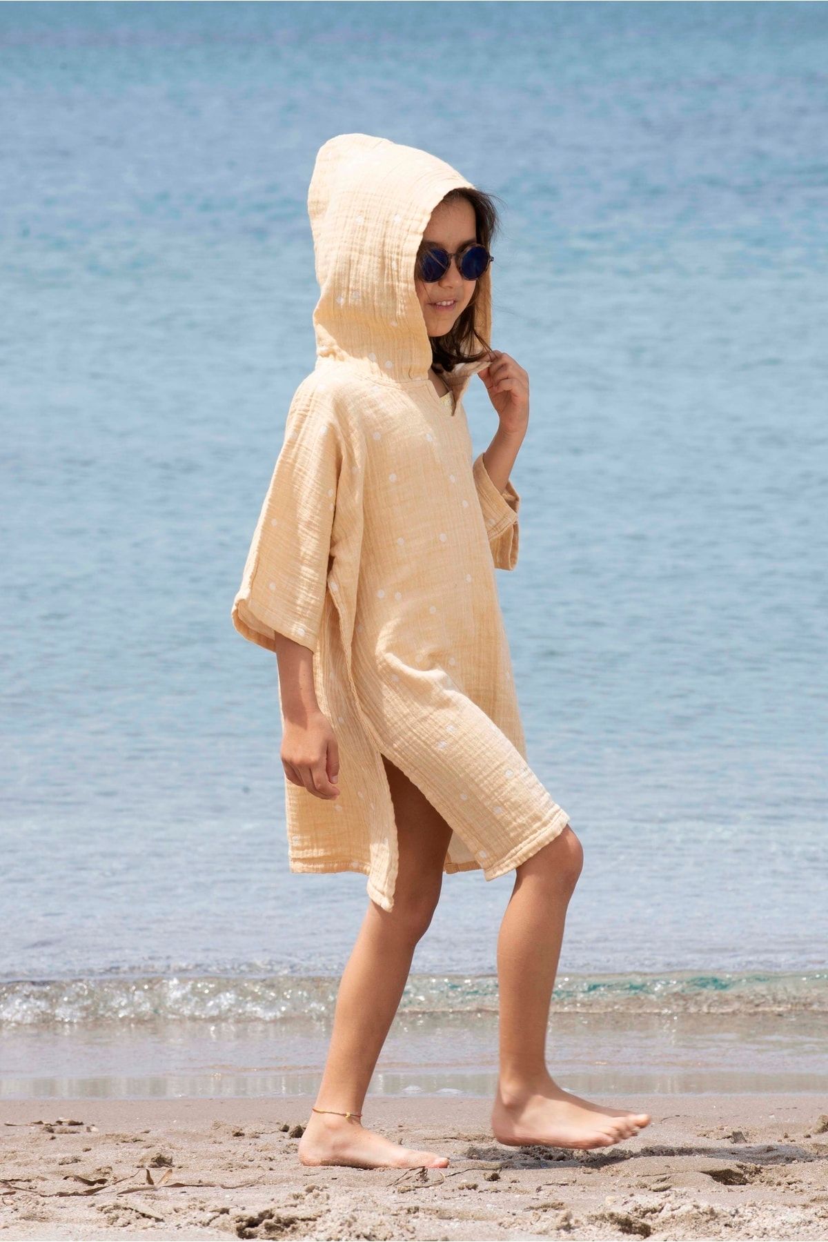 SUN SEMPER Müslin Panço Plaj Kıyafeti Çocuk Sırıus