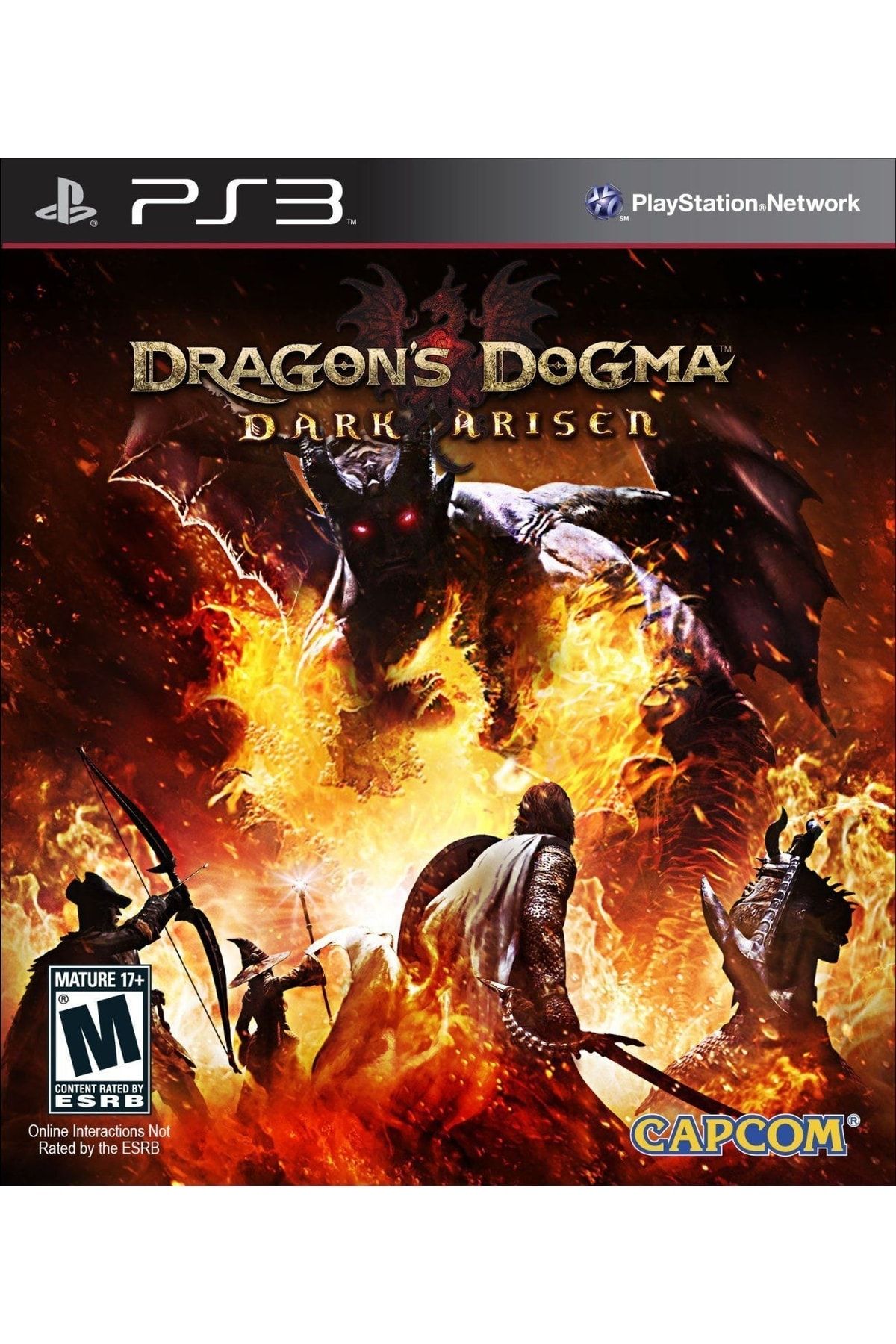 CAPCOM Dragon's Dogma Ps3 Oyun Playstation 3 Oyunu Dragons Dogma