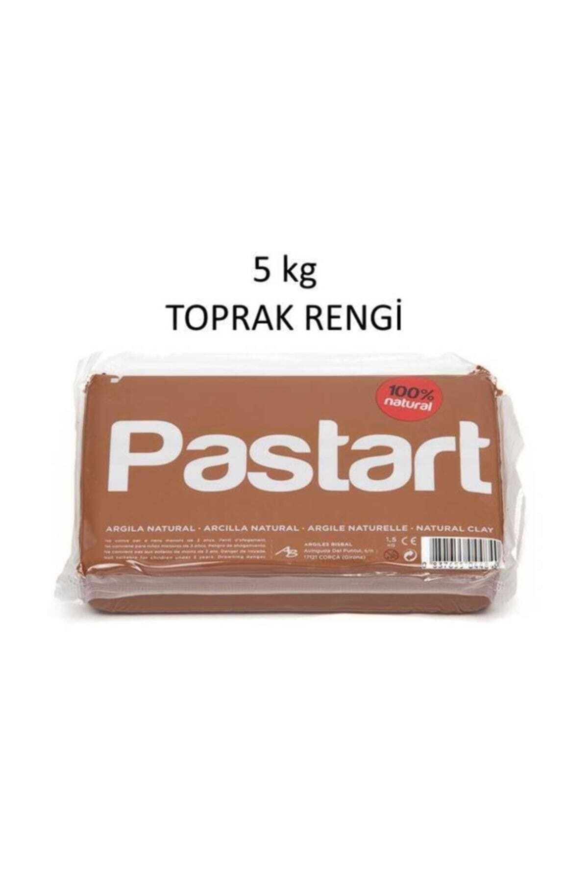 Bisbal Pastart Doğal Model Kili Toprak Rengi 5 Kg. Seramik H.s
