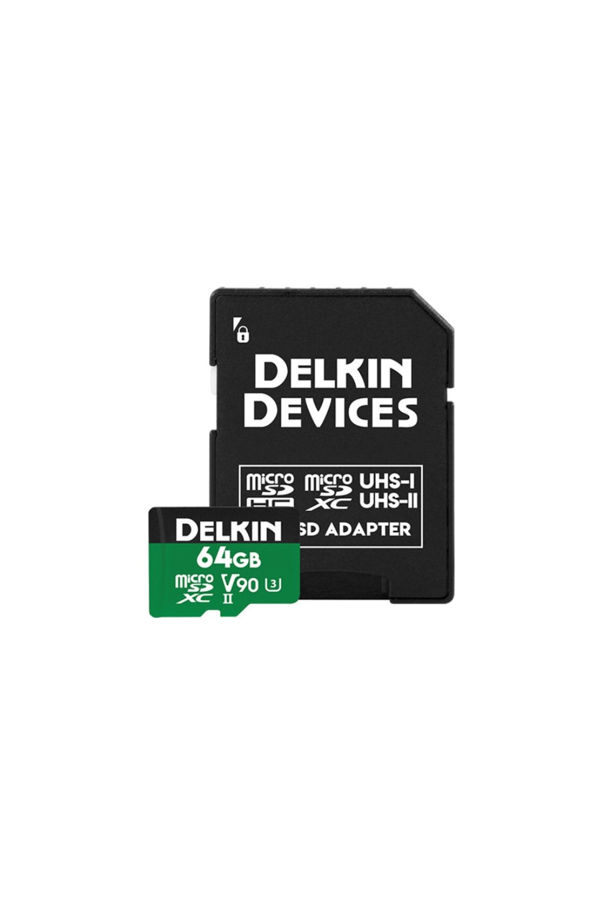 Delkin 64 gb Power Uhs-ıı (v90) Microsdxc Hafıza Kartı