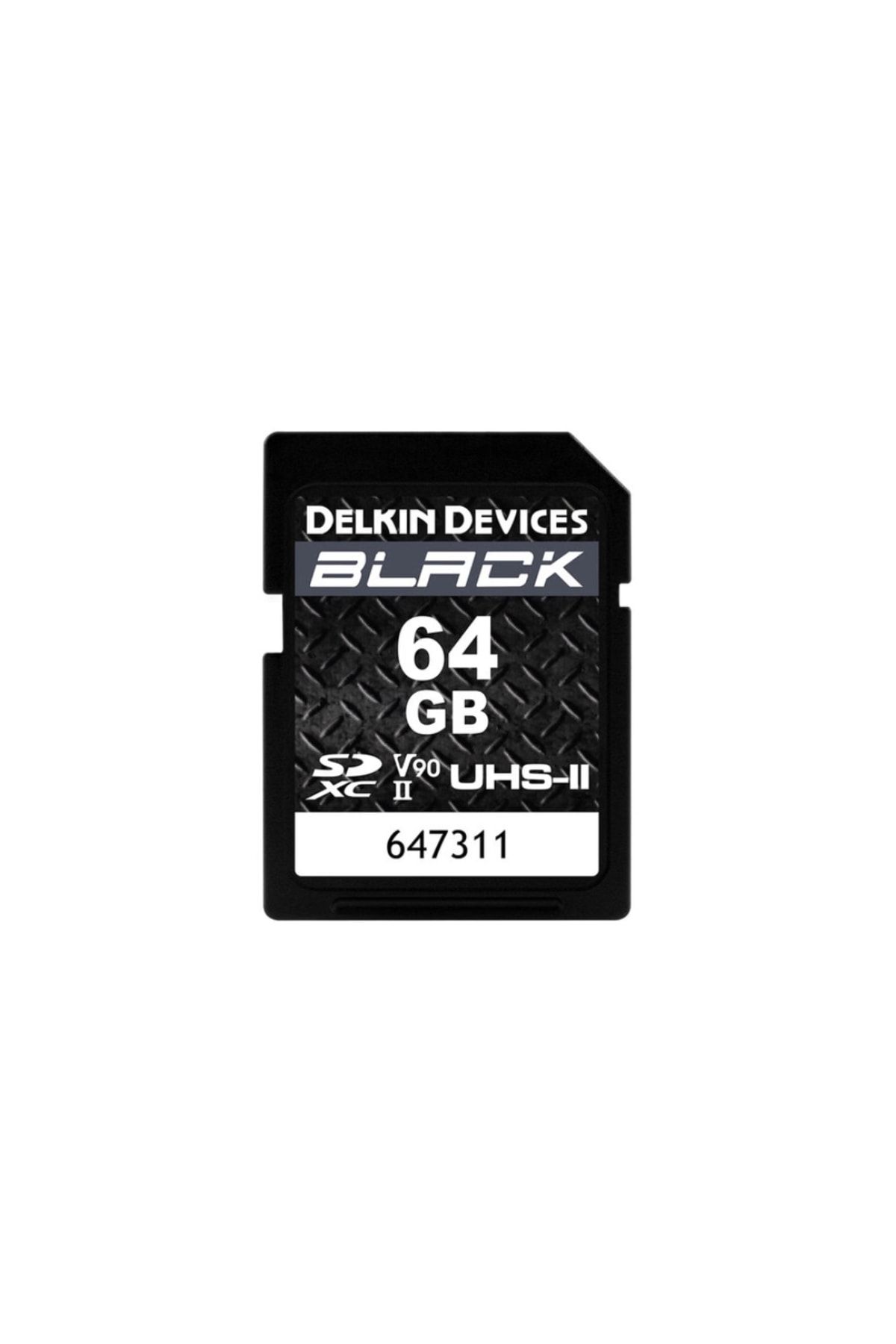 Delkin 64gb Black Uhs-ıı (V90) Sdxc Hafıza Kartı
