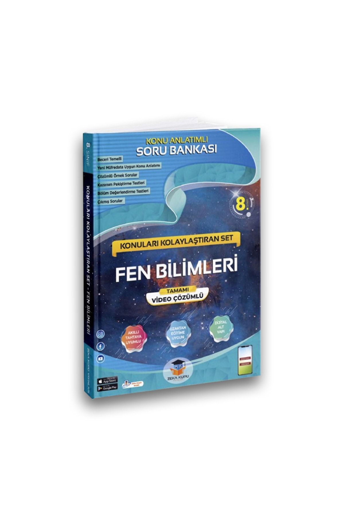 Zeka Küpü Yayınları 8. Sınıf Fen Bilimleri Konu Anlatımlı Soru Bankası