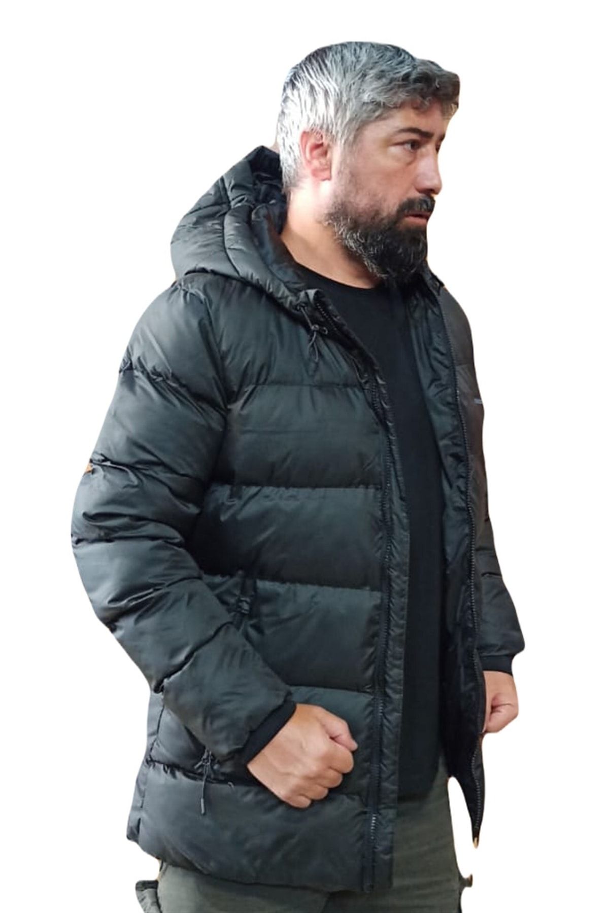 New Balance Mpj3122 Bk Puffer Jacket Erkek Şişme Mont Siyah V5