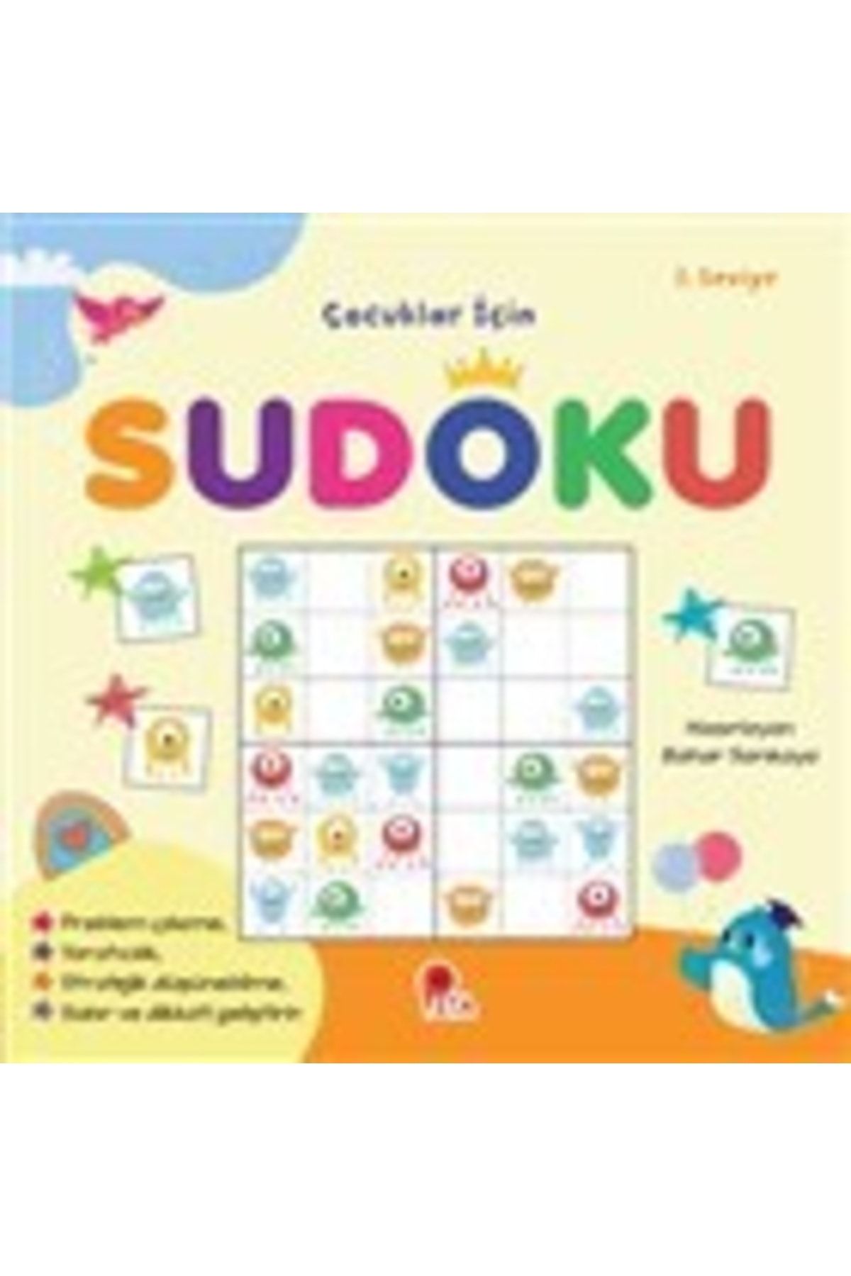 peta kitap Çocuklar Için Sudoku 3. Seviye