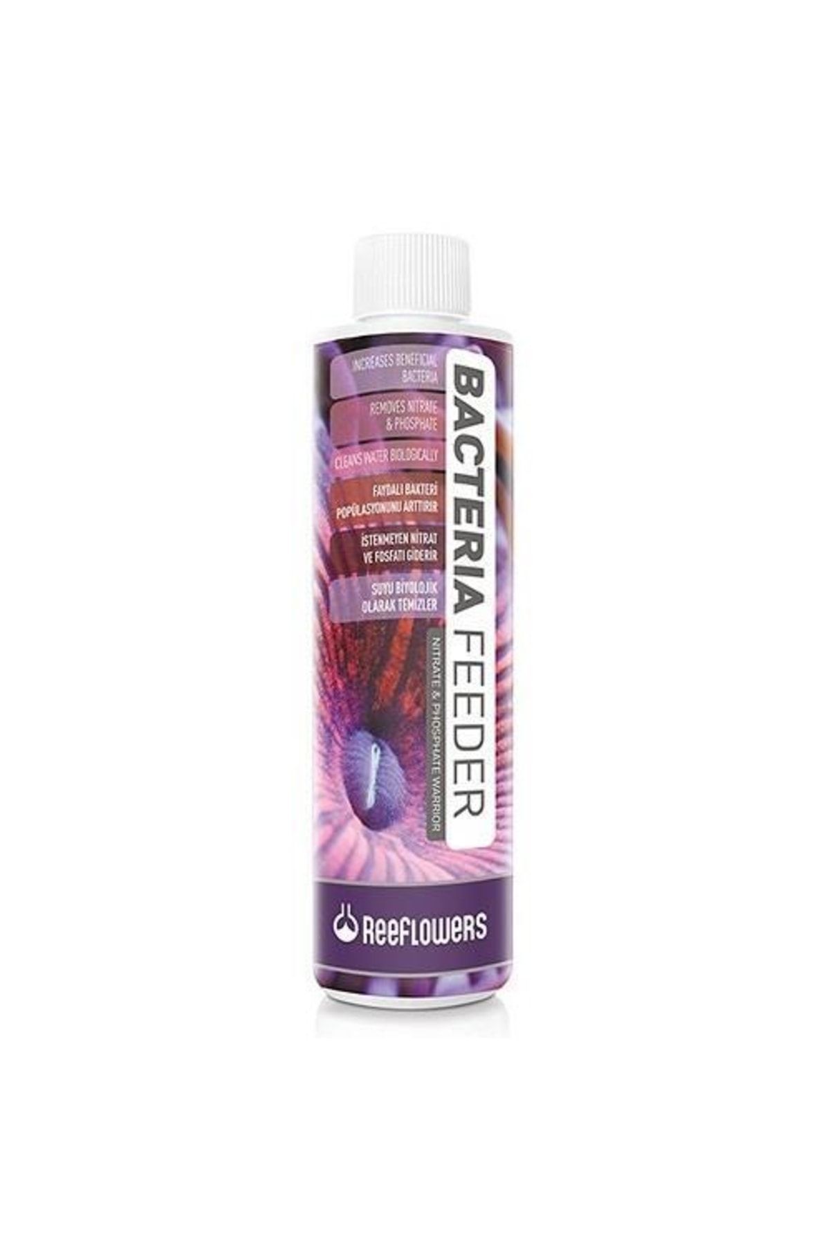 ReeFlowers Bacteria Feeder Akvaryum Faydalı Bakteri 500 ml Bf500