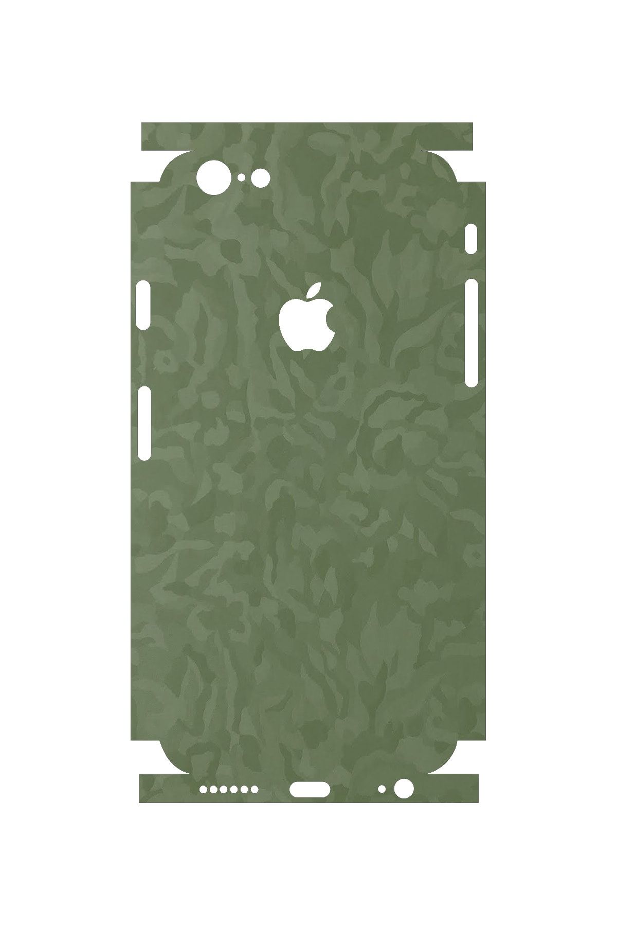 NANOSPACE Apple Iphone 6 Plus Kamuflaj Telefon Kaplaması Full Cover 3m Sticker Kaplama