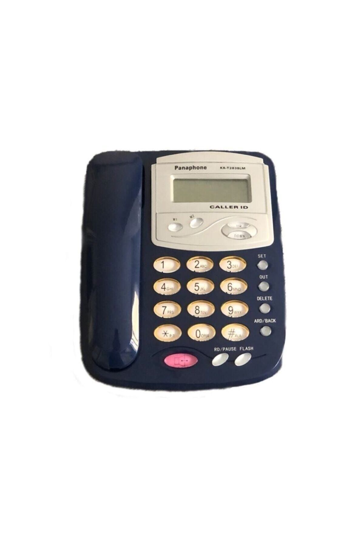 PANAPOLE Panaphone Kx-t2838lm Masaüstü Kablolu Ev Telefonu - Caller Id Sabit Telefon