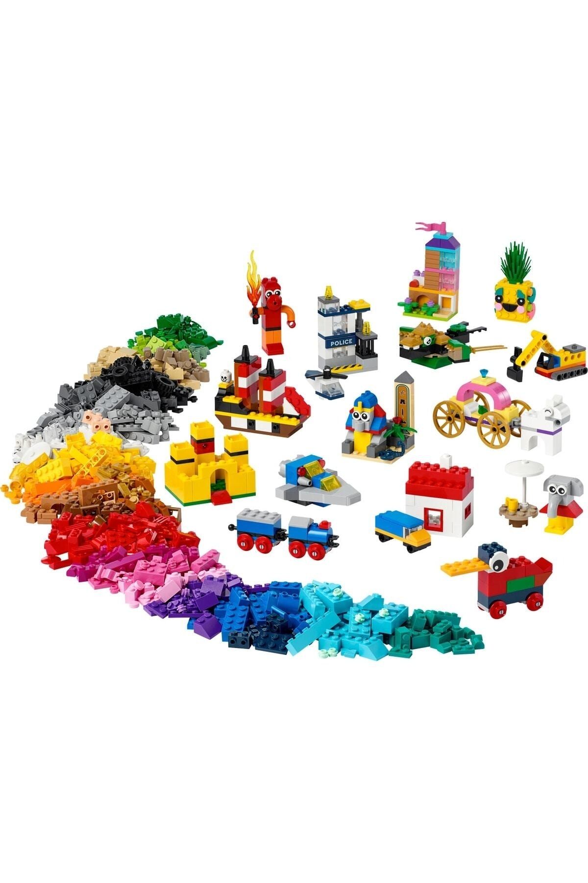 LEGO ® Classic Oyunun 90 Yılı 11021 - 5 Yaş ve Üzeri için Yaratıcı Oyuncak Yapım Seti (1100 Parça)