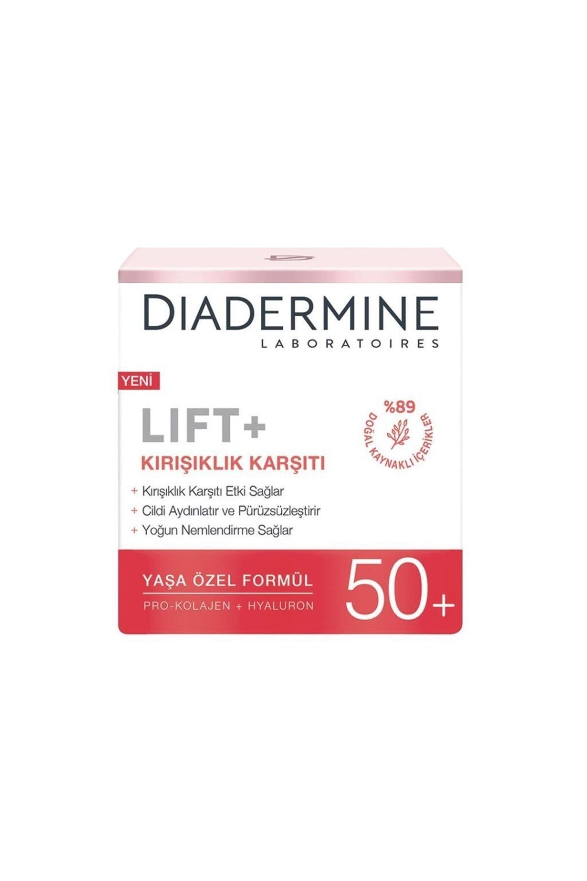 Diadermine Lift+ Kırışıklık Karşıtı 50+ Yaşa Özel Formül 50ml