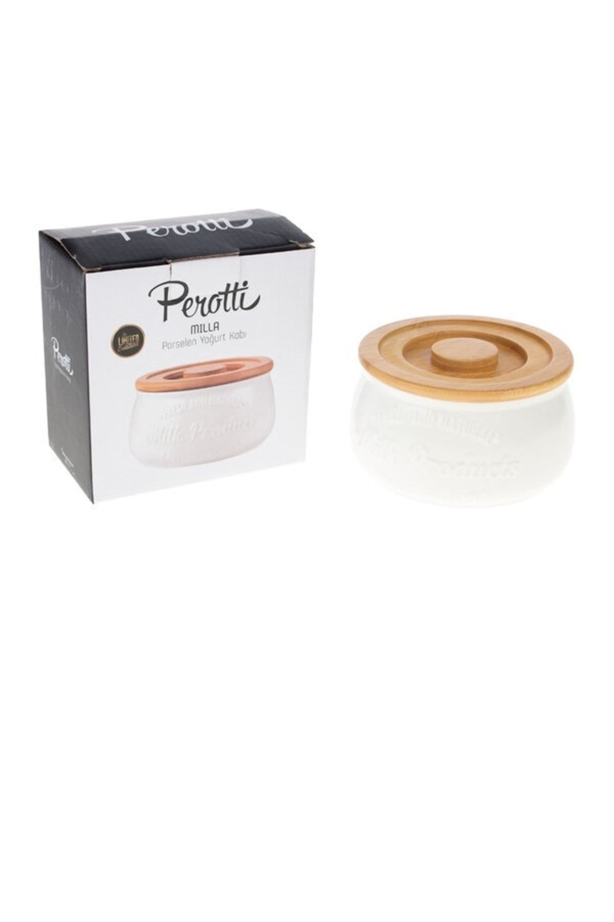 Perotti Yoğurt Kabı Porselen