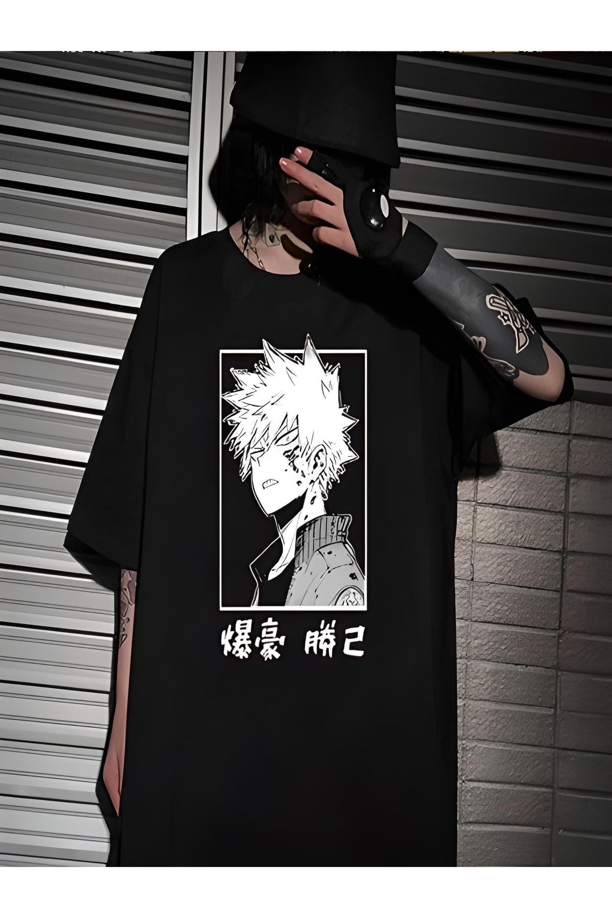 Touz Niiss Butik Anime My Hero Academia Bakugou Unisex T-shirt
