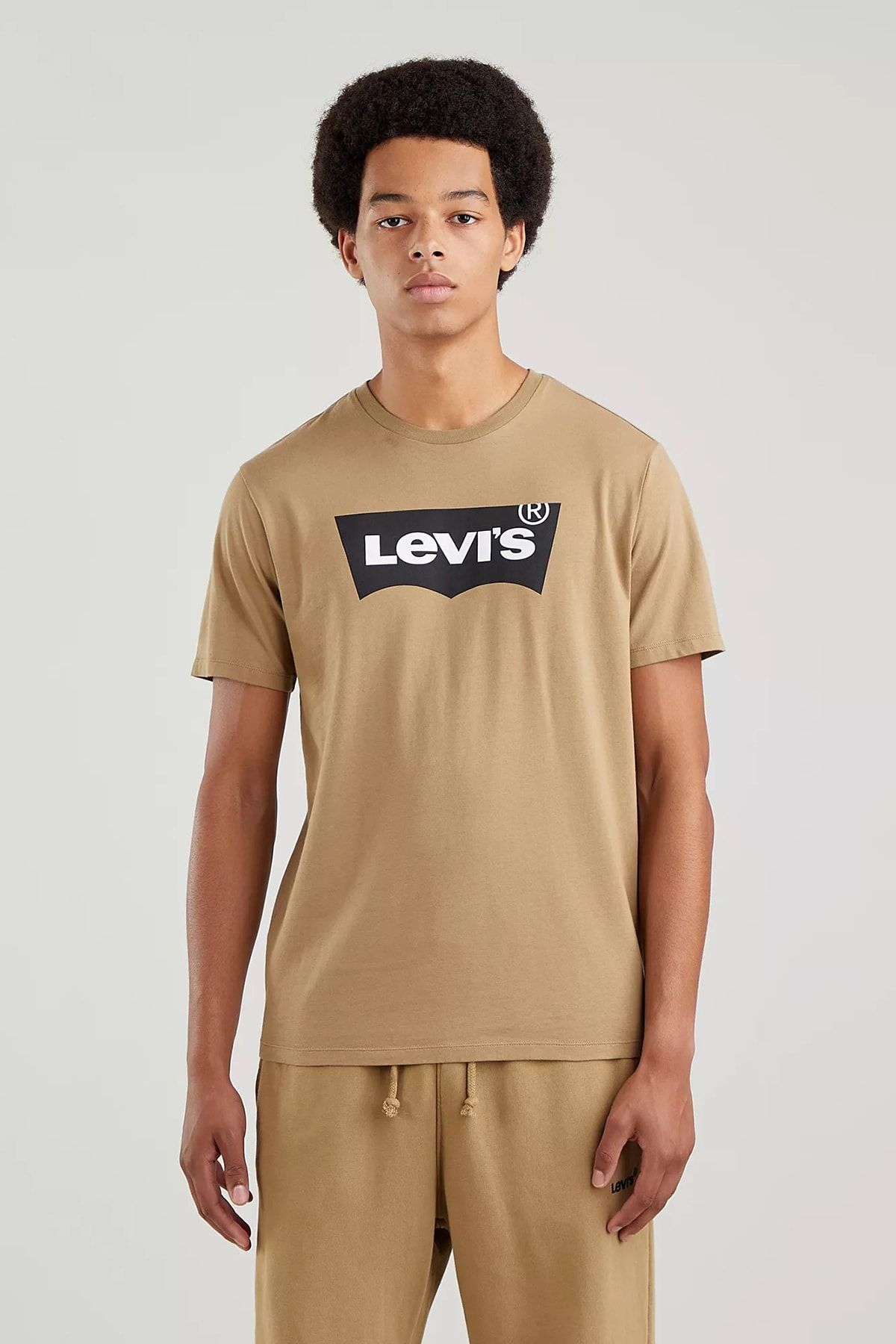 Levi's Regular Fit Baskılı Bisiklet Yaka % 100 Pamuk T Shirt Erkek T Shirt 22491
