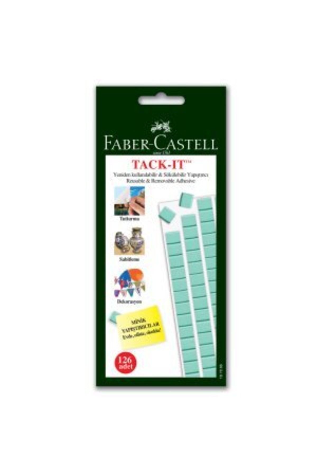 Faber Castell Faber-castell Hamur Yapıştırıcı Tack-ıt 75 Gr Yeşil 5130187092