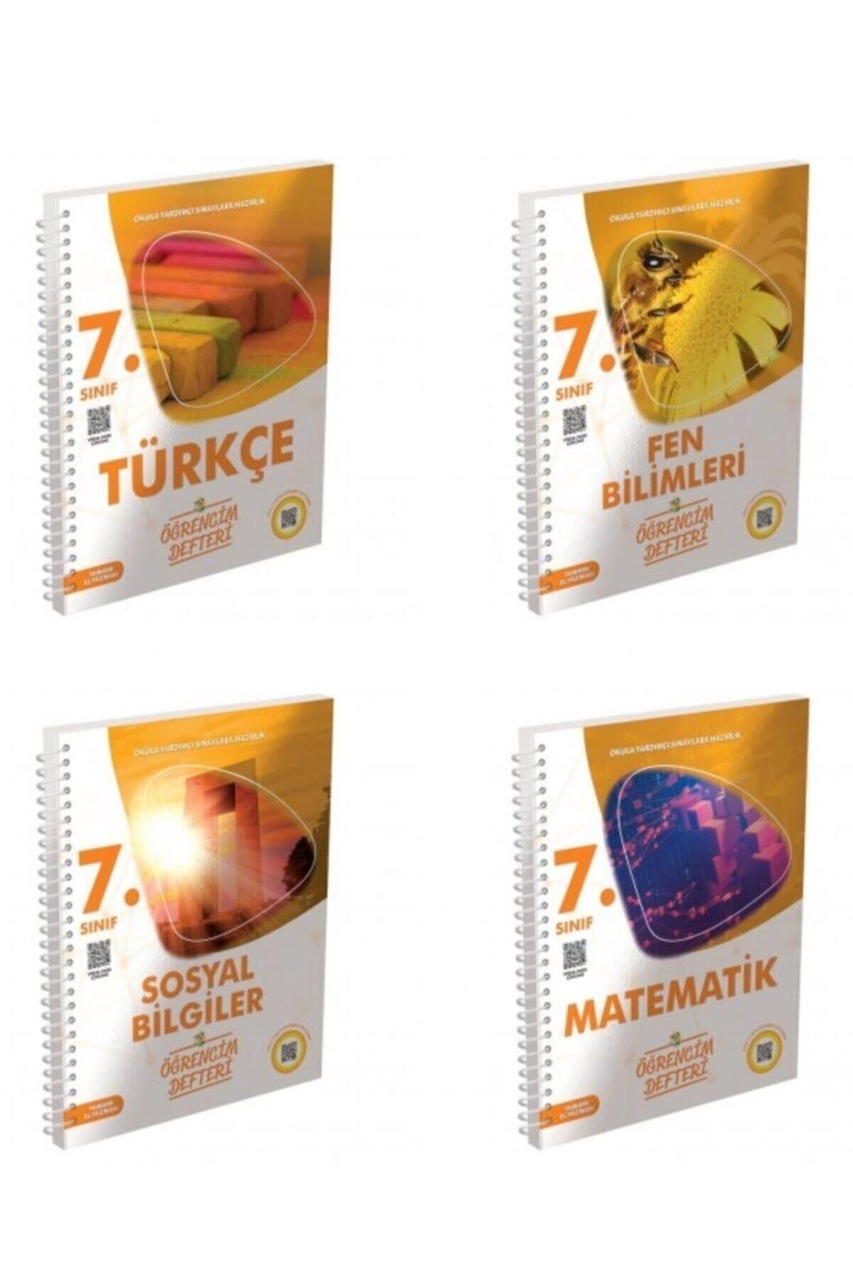 Murat Yayınları 7.sınıf Öğrencim Defteri 4 Kitap Set(türkçe-matematik-fen Bilimleri-sosyal Bilgiler)