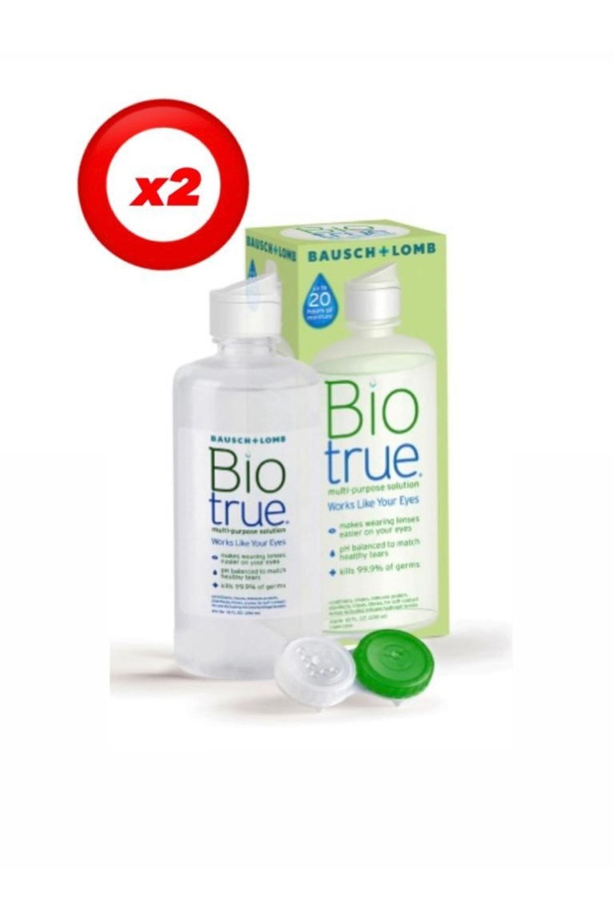 Biotrue Lens Bakım Solüsyonu 300ml 2 Adet