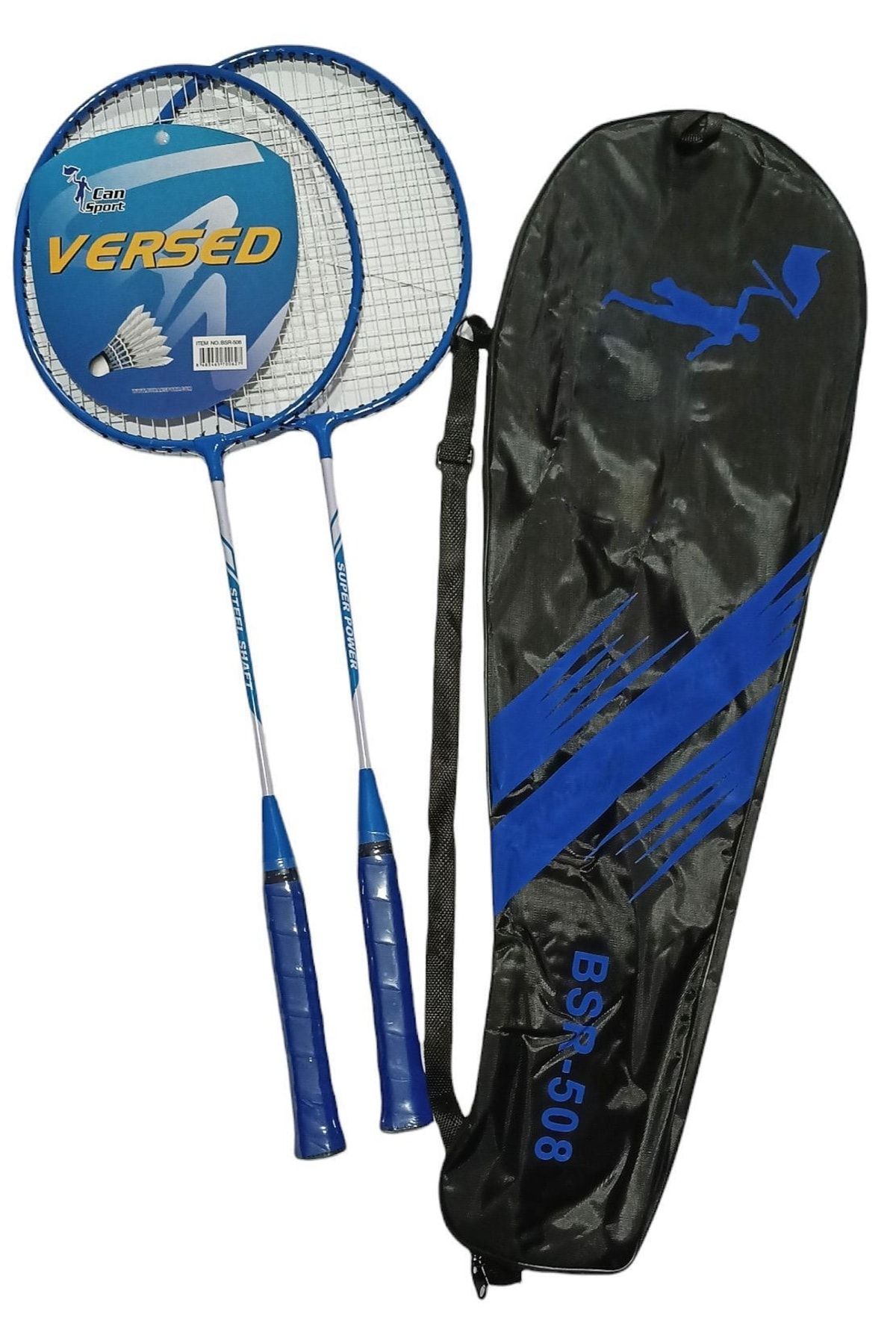 Avessa Badminton Raket Set Mavi Çantalı Brs-508