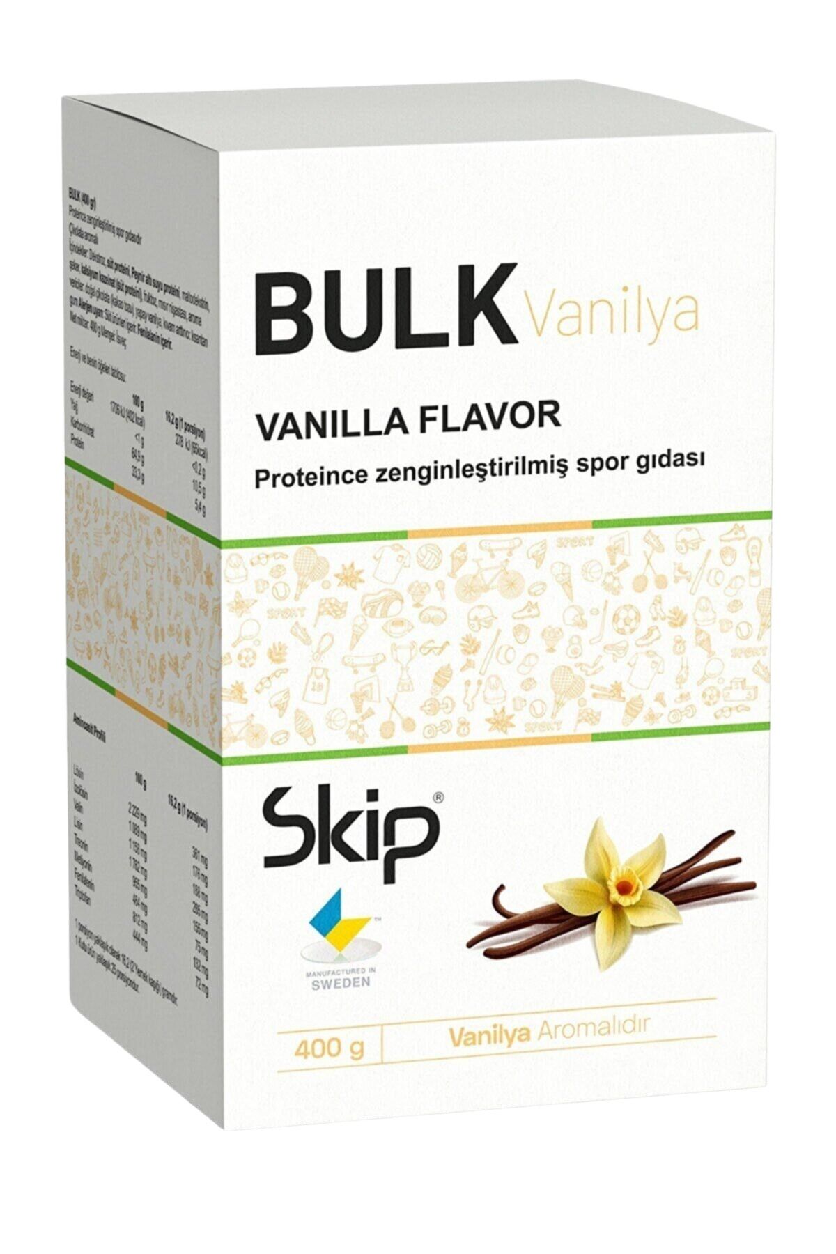 bulk Protein Ve Karbonhidrat Karışımı (İSVEÇ MALI) Vanilya 400 G (GLUTENSİZ)