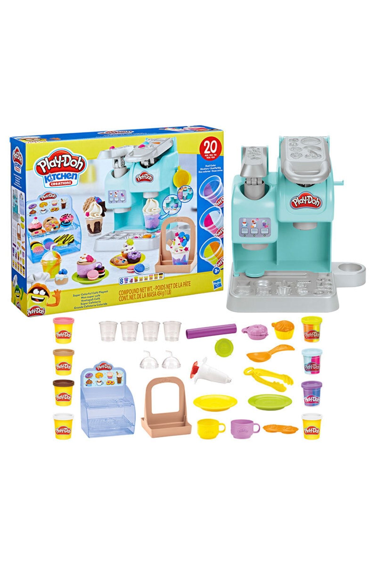 Play Doh Play-Doh Süper Colorful Cafe Playset F5836