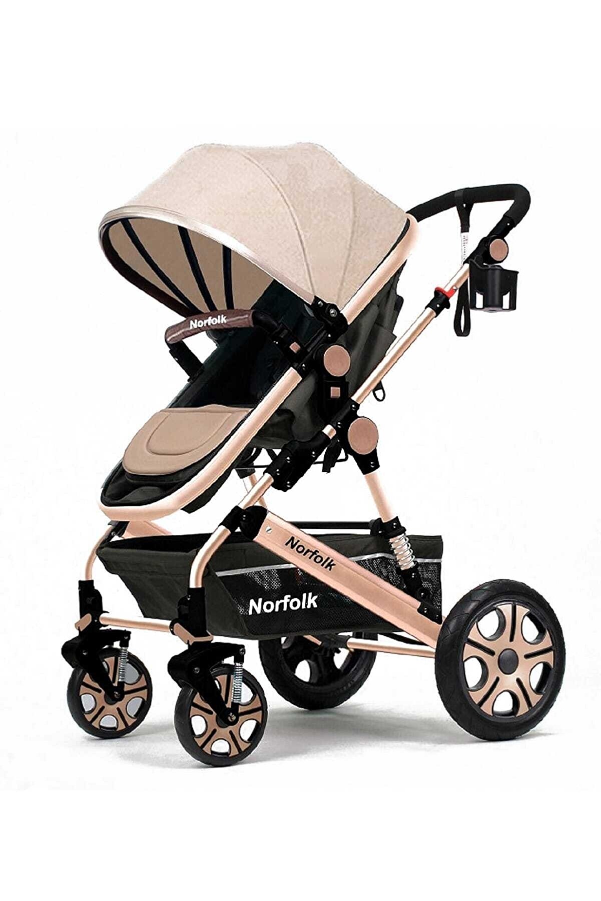 Norfolk Baby Voyage Comfort Air Luxury Çift Yönlü Bebek Arabası - Çift Amortisörlü