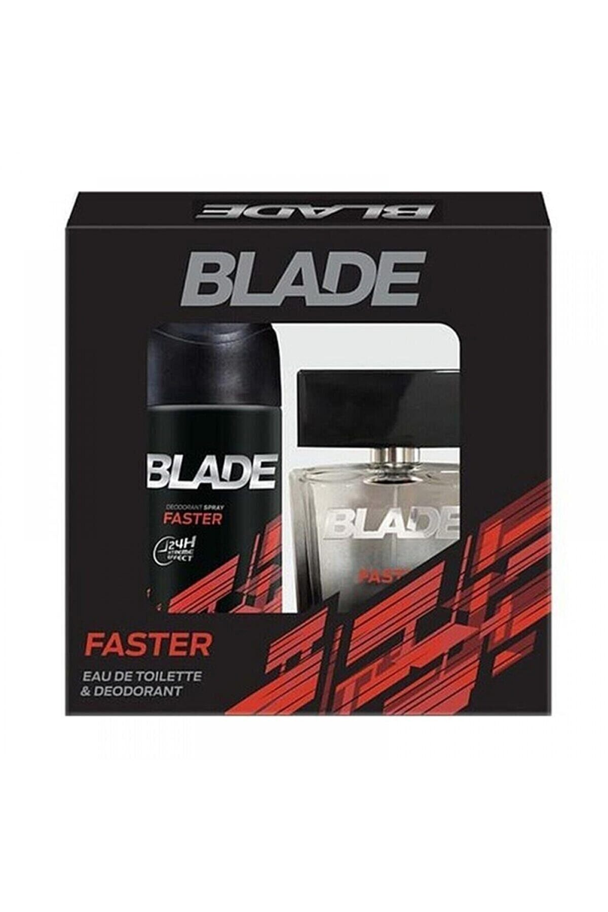 Blade Faster Edt 100 Ml+ 150 Ml Deodorant Erkek Parfüm Seti