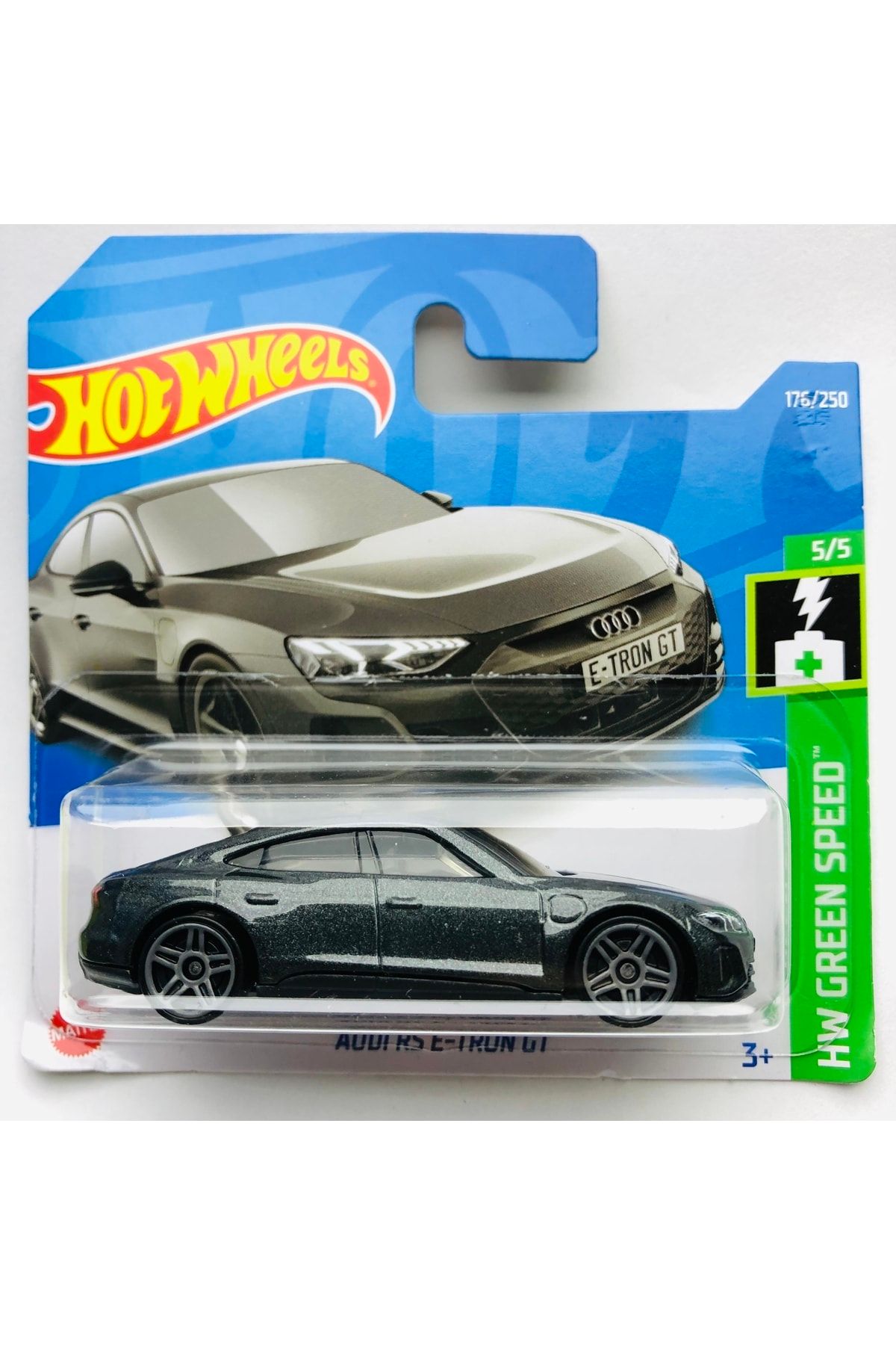 HOT WHEELS 2022 New / Yeni Audi Rs E-tron Gt Grey 1:64 Ölçek Hotwheels Marka 5/5