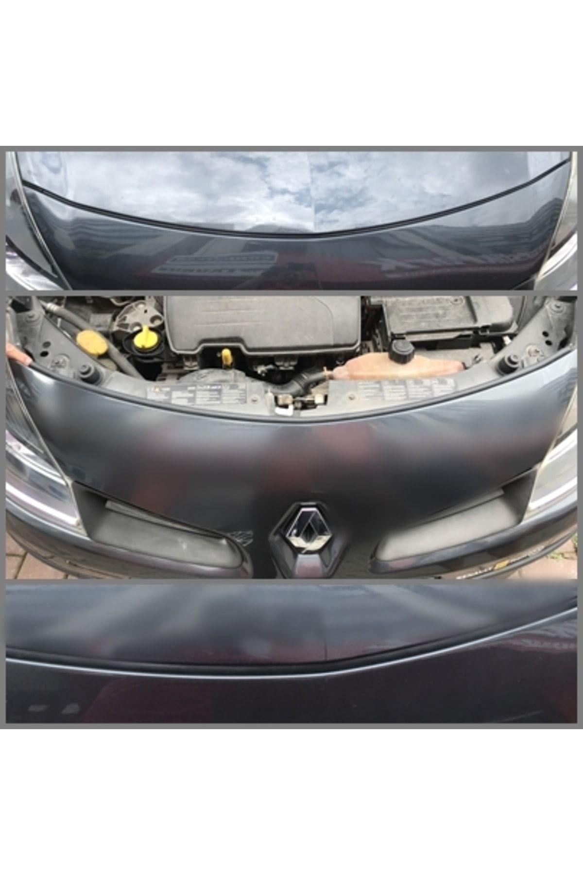 Güçlas Renault Clio Iıı Motor Kaput Fitili & Clio 3 Kaput Sızdırmazlık