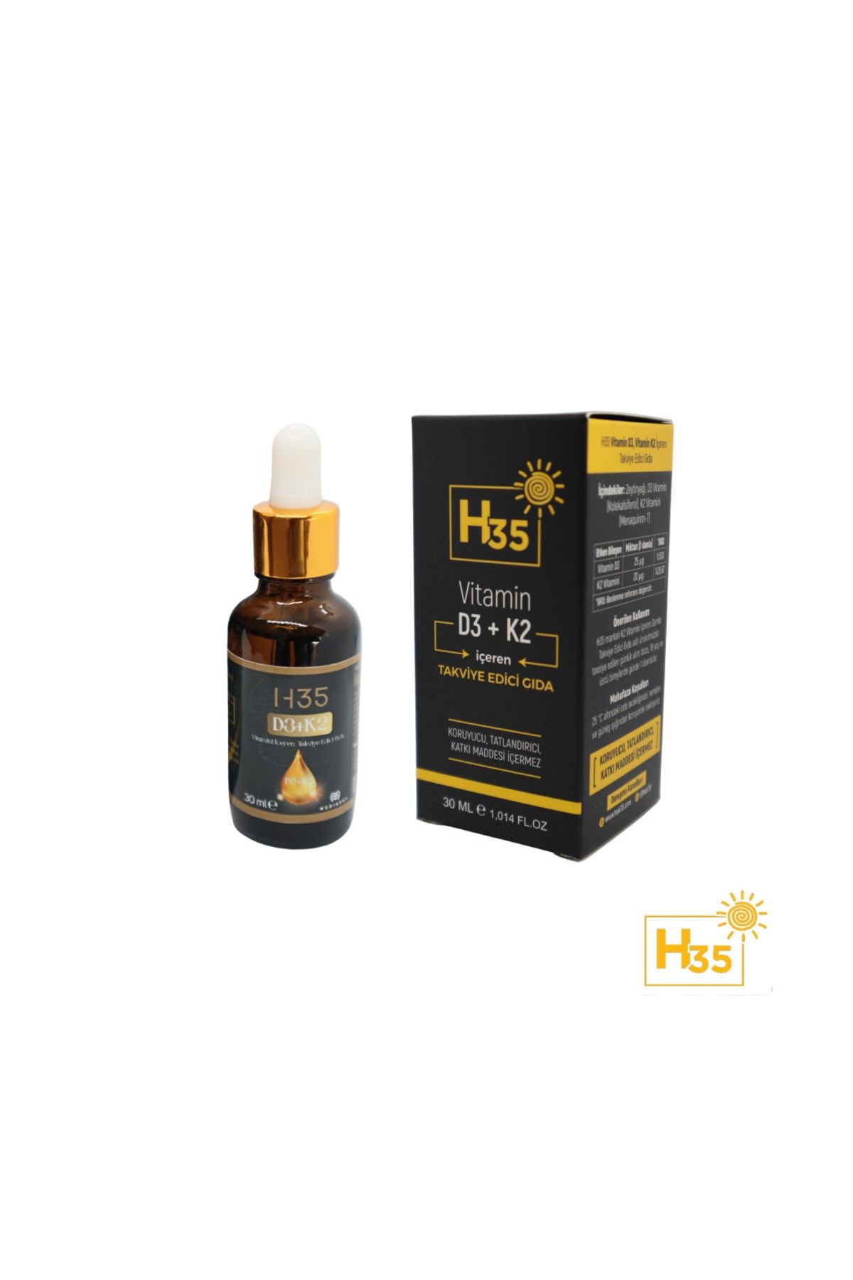 MEDİKEST H35 D3 K2 Vitamini