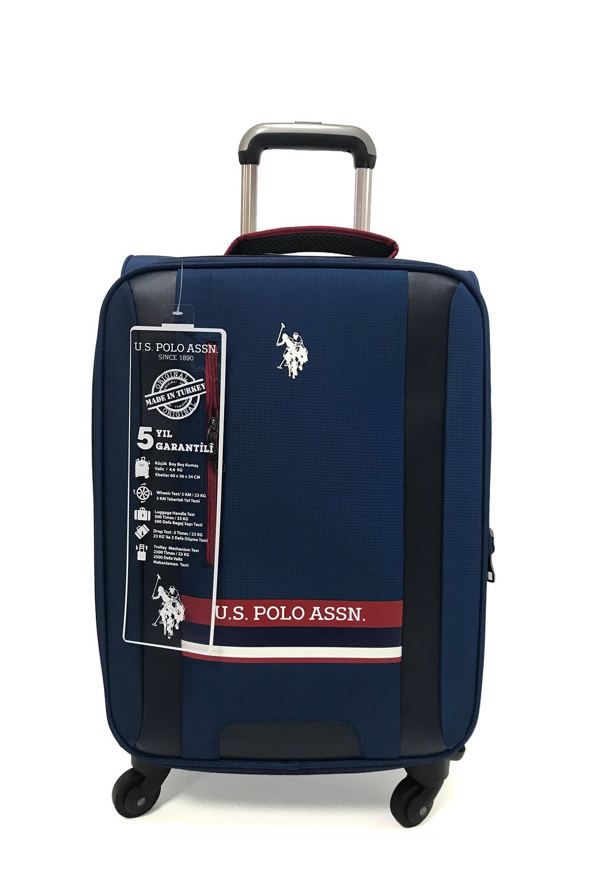U.S. Polo Assn. Kabin Boy Kumaş Lacivert Valiz Plvlz21259c