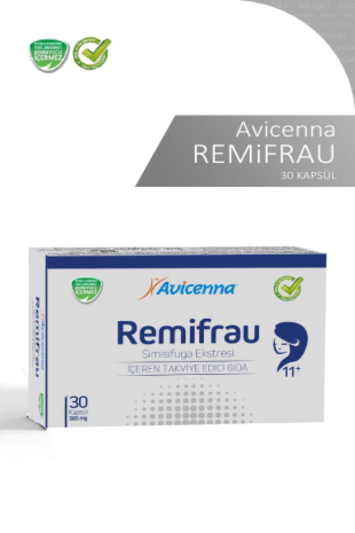 Avicenna Remifrau - Simisifuga Ekstresi İçeren Takviye Edici Gida - 30 Kapsül - 8690088010224