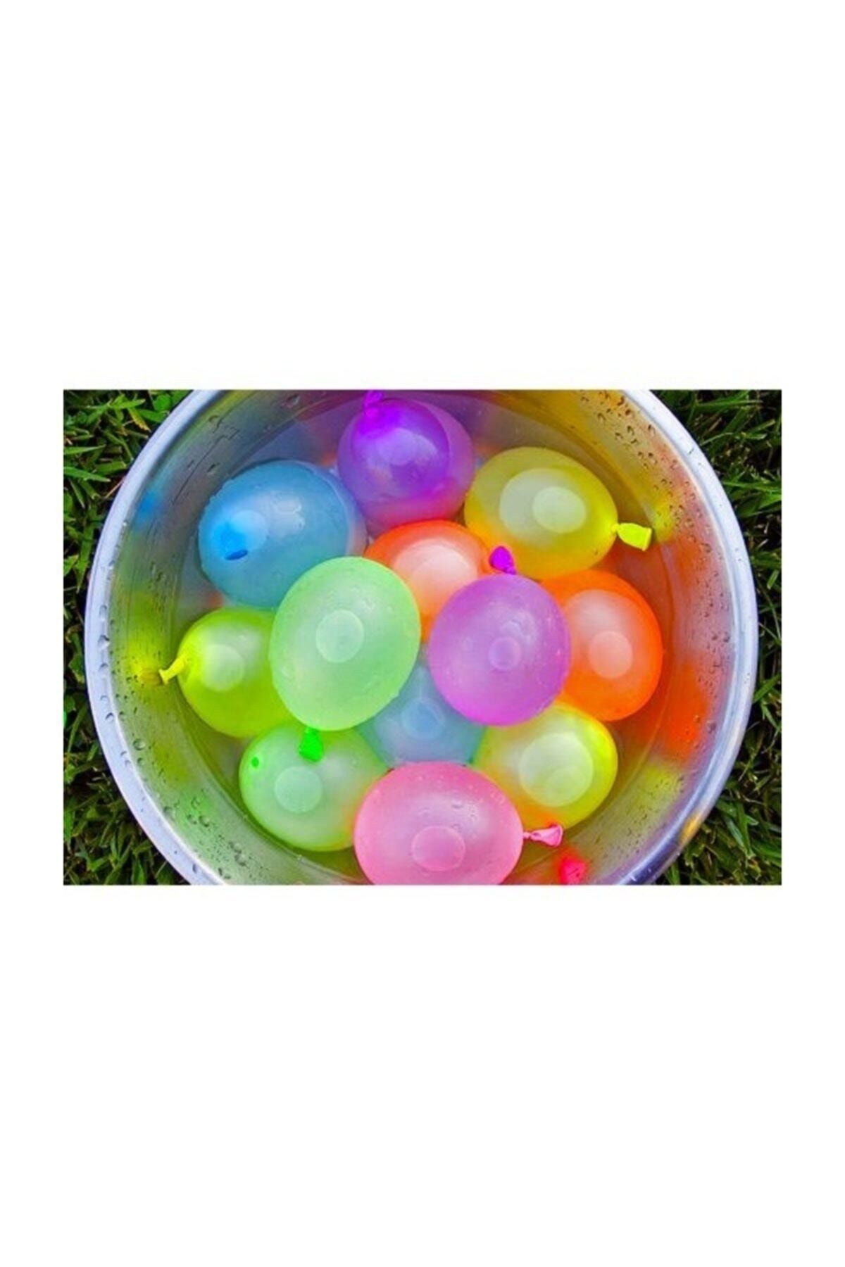 50 Adet Karışık Renk Çoklu Su Balonu Al_0