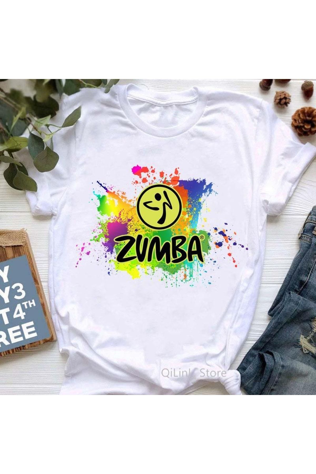 GALASHOP Aşk Zumba Dans Grafik Baskı Model 94