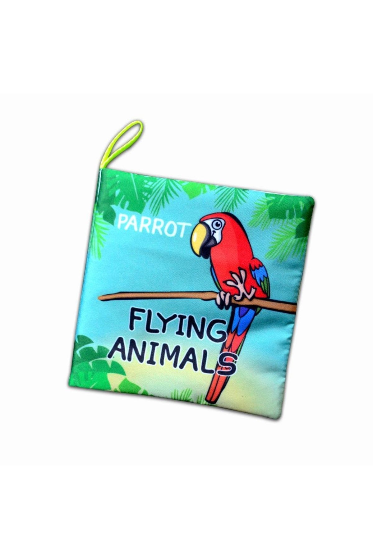 Genel Markalar Ingilizce Uçan Hayvanlar Kumaş Sessiz Kitap E133 - Bez Kitap , Eğitici Oyuncak , Yumuşak Ve Hışı