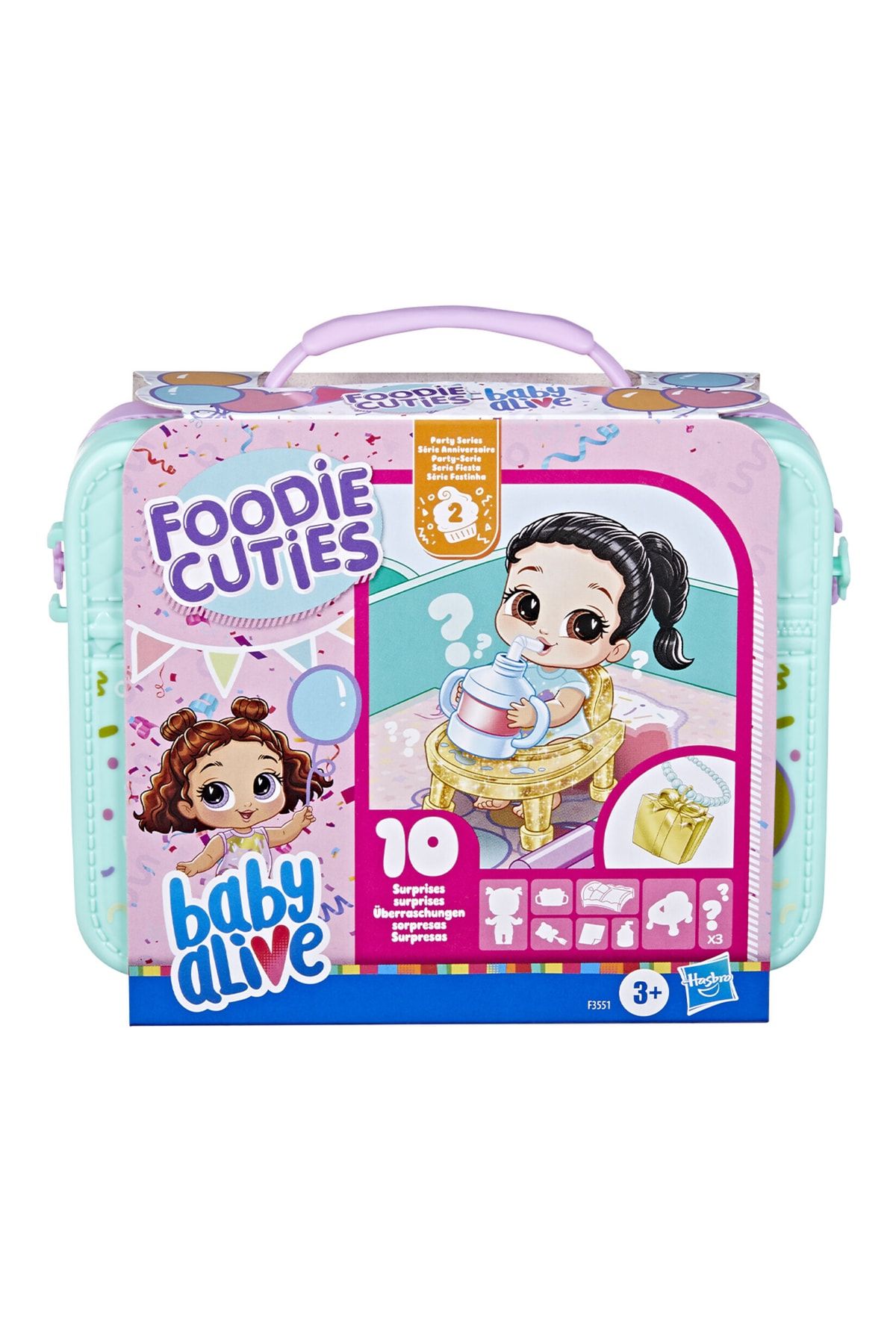 Baby Alive Foodie Cuties Süpriz Çantalar Seri 2 Yeni Süpriz Bebekler