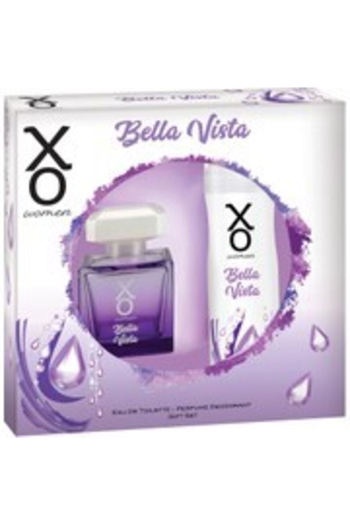 Xo Bella Vista Kadın Parfüm Seti 100 ml Edt + 125 ml Deodorant Ikili Set