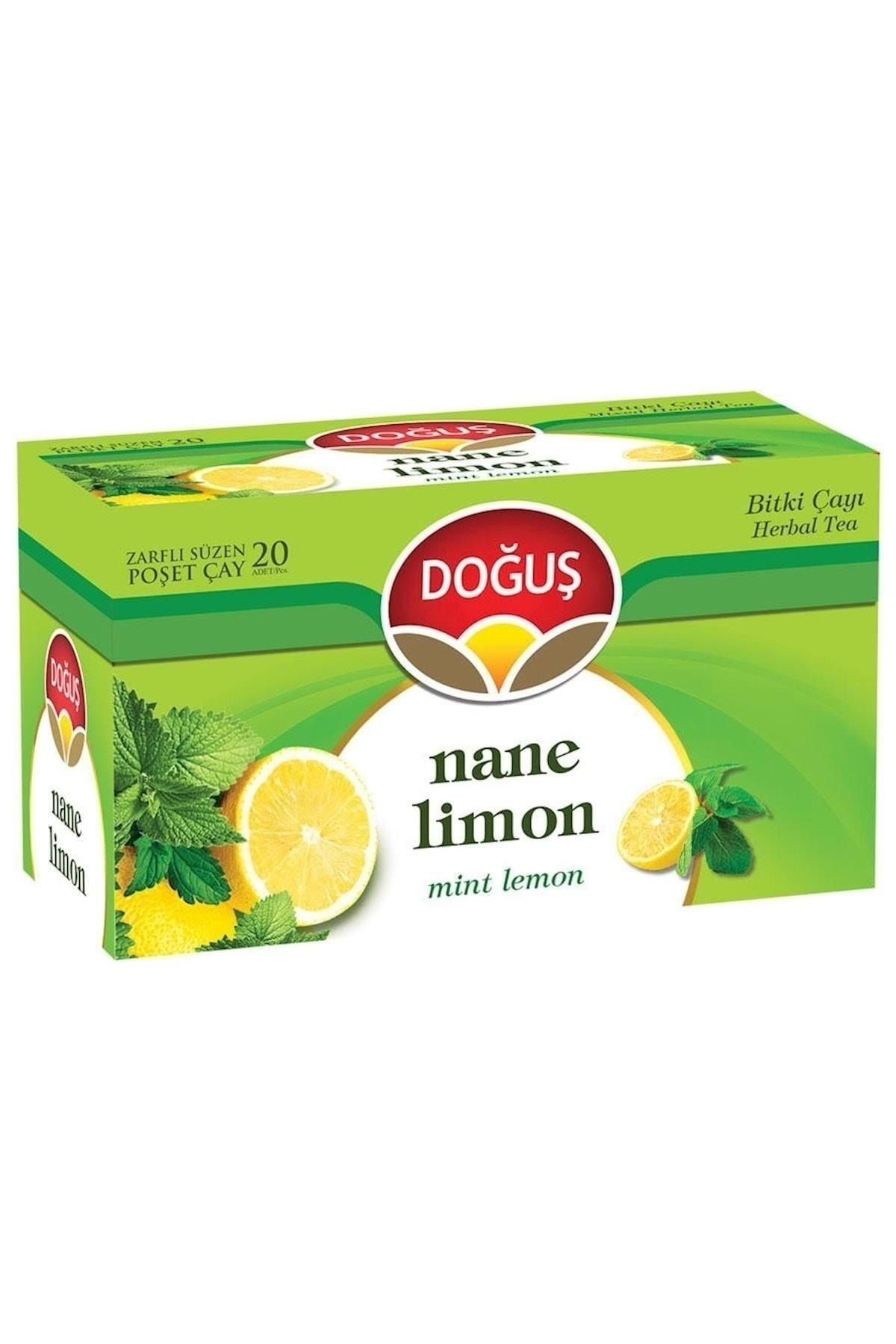 Doğuş Nane Limon Bitki Çayı Süzen Poşet 20 Li