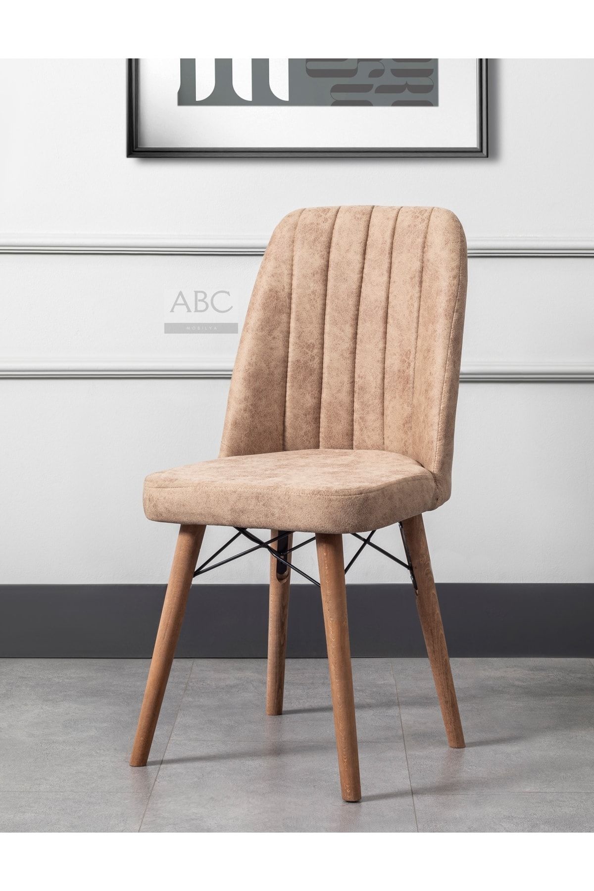 ABC Concept Paris Serisi Gürgen Ayaklı A+ Kalite Kare Gold Sandalye 7 Farklı Renk Seçeneği Ile
